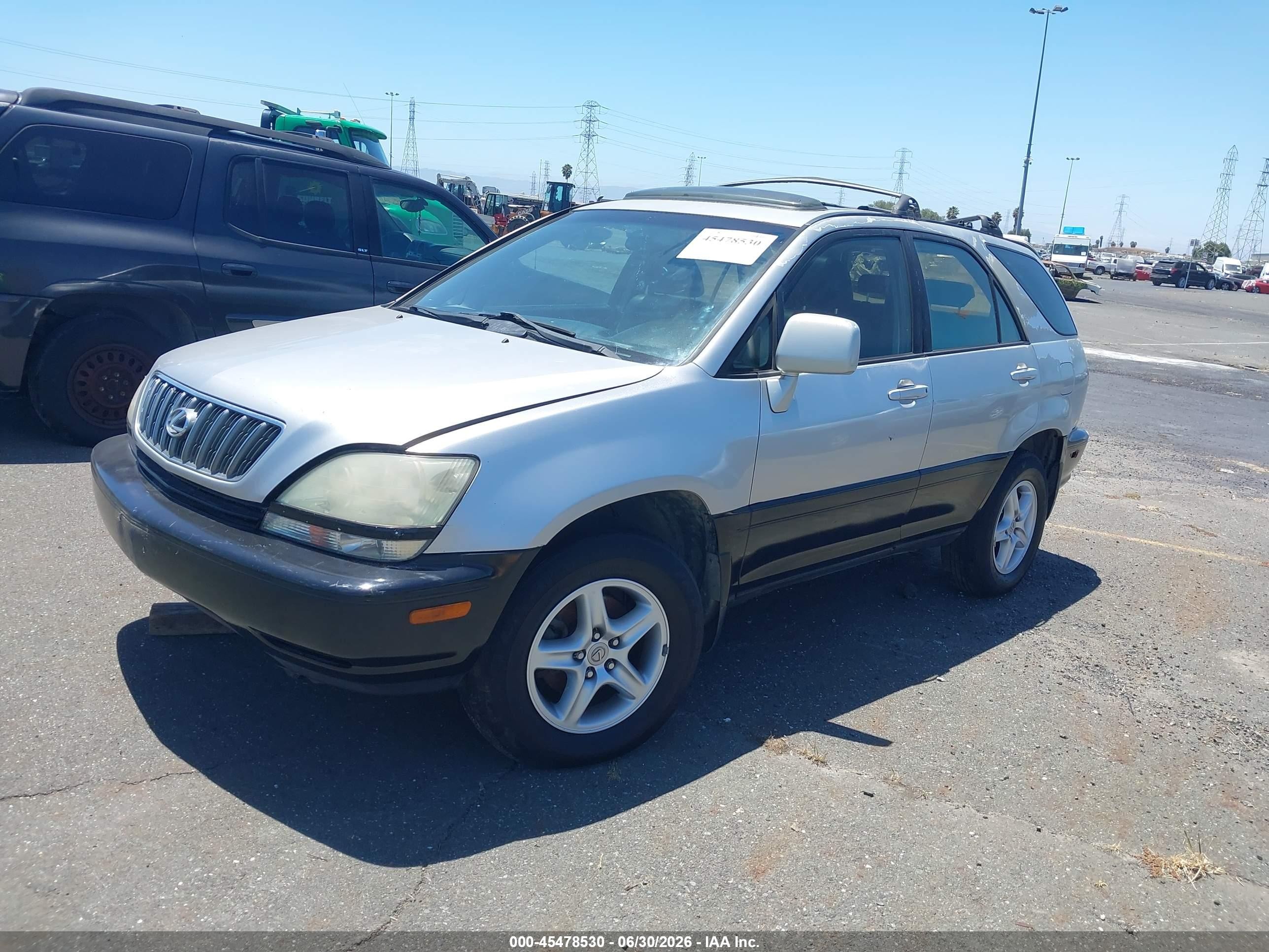1999 Lexus Rx 300   Gray vin: JT6HF10U4X0042215