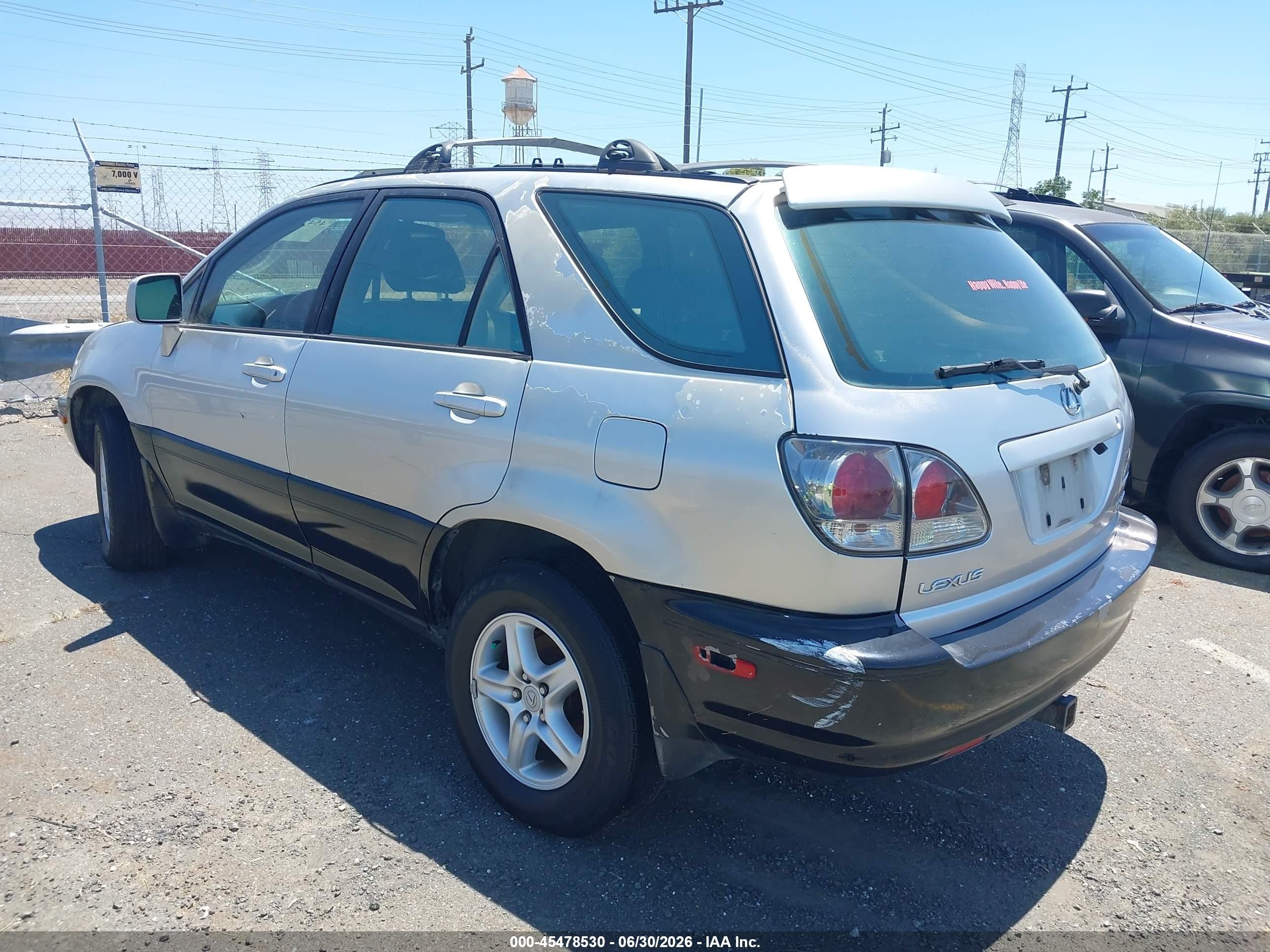 1999 Lexus Rx 300   Gray vin: JT6HF10U4X0042215