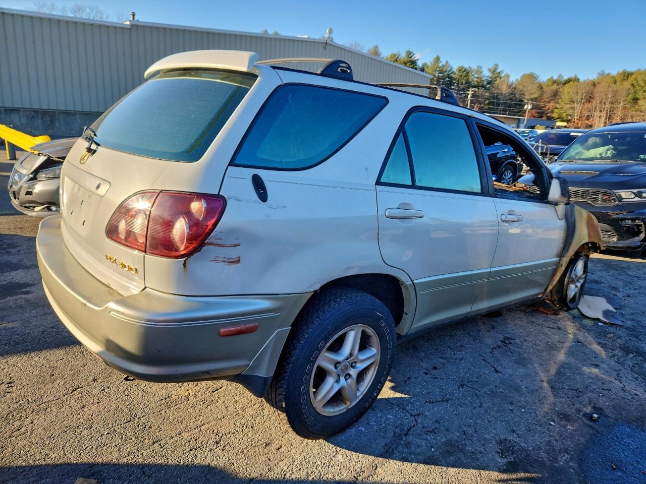 1999 Lexus Rx 300 White vin: JT6HF10U4X0090748