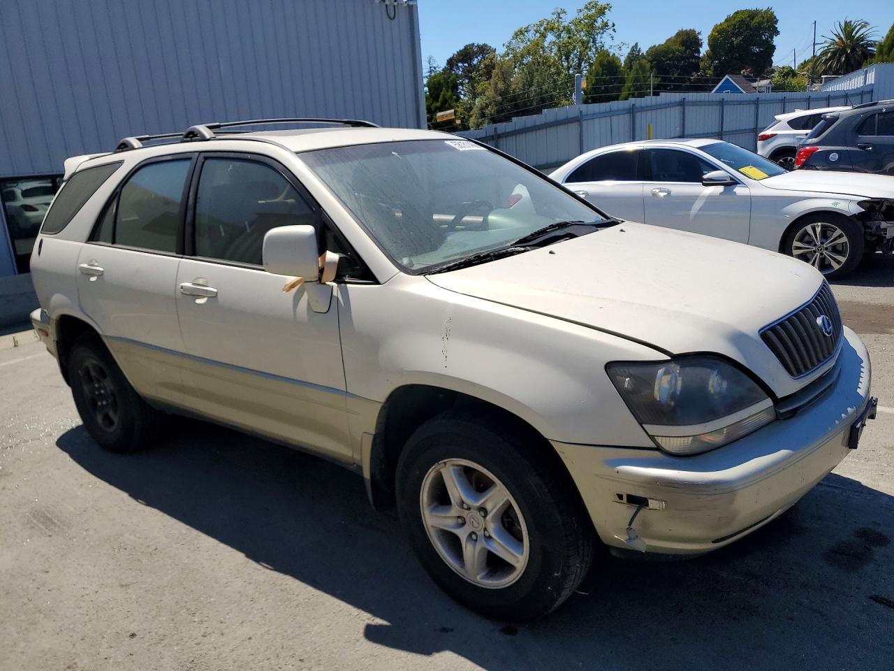 2000 Lexus Rx 300 White vin: JT6HF10U4Y0141084