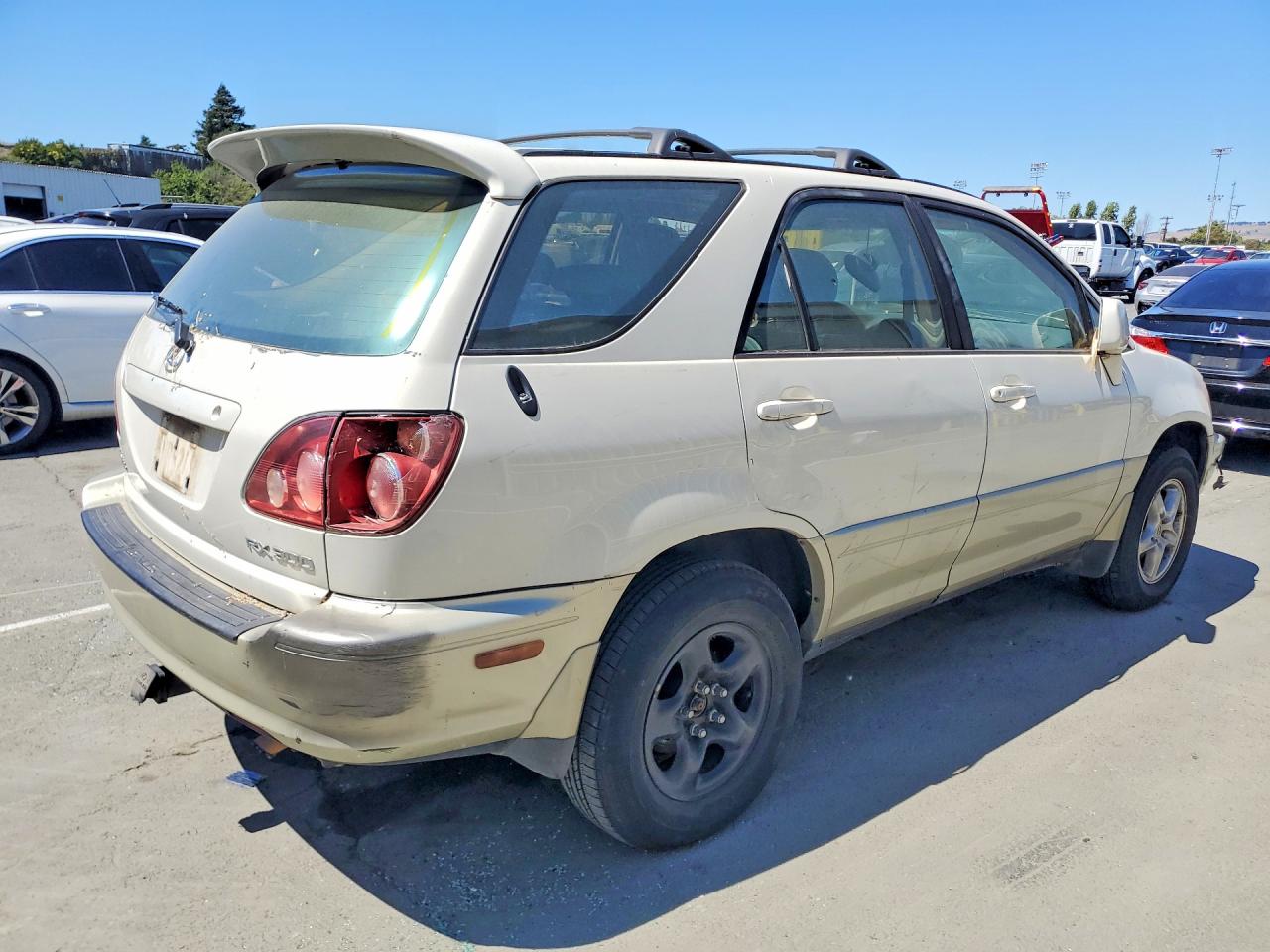 2000 Lexus Rx 300 White vin: JT6HF10U4Y0141084
