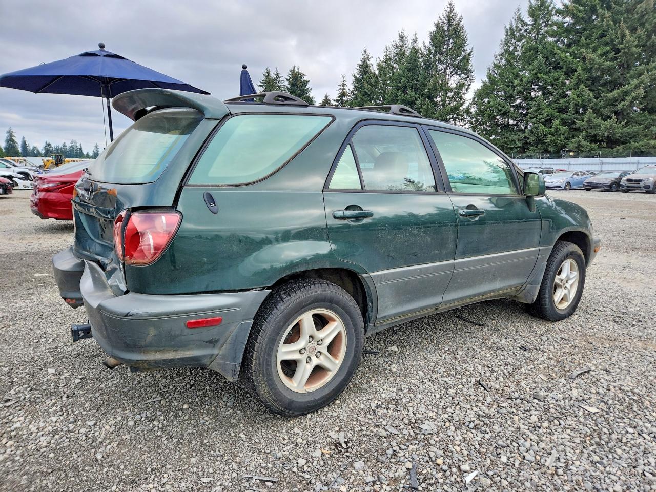 2000 Lexus Rx 300 Зеленый vin: JT6HF10U4Y0143014