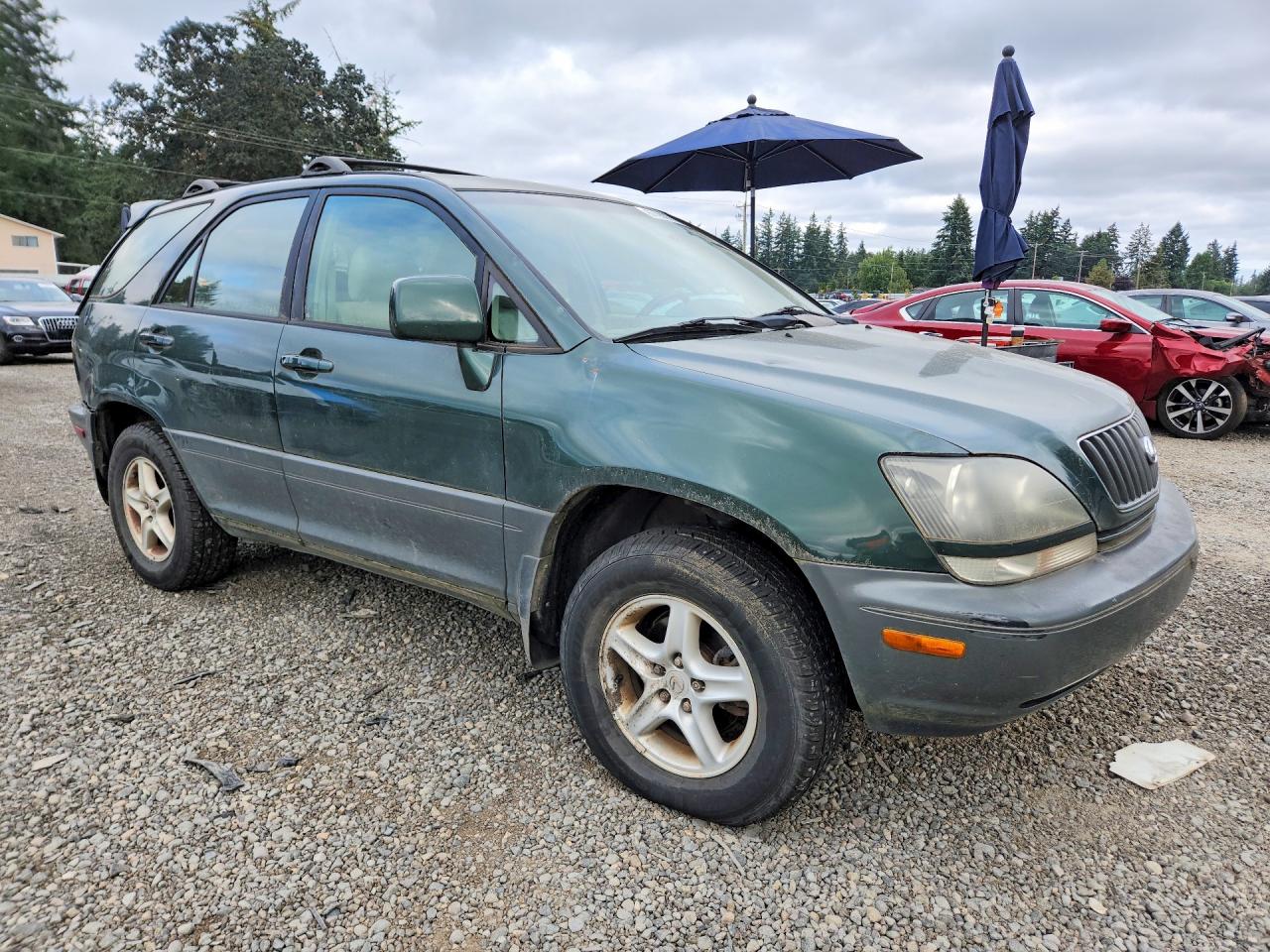 2000 Lexus Rx 300 Зеленый vin: JT6HF10U4Y0143014