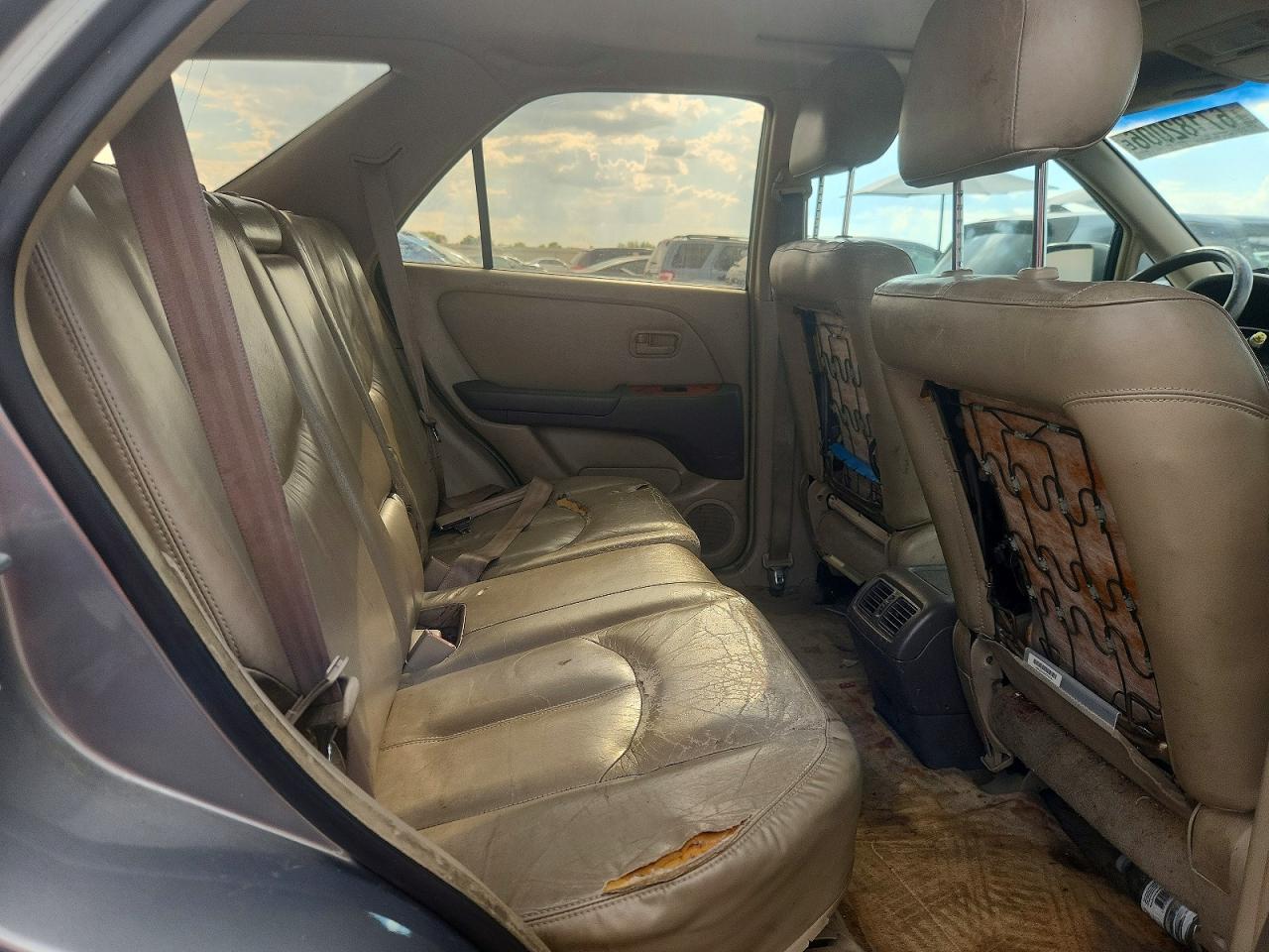 2000 Lexus Rx 300 Gray vin: JT6HF10U4Y0143949