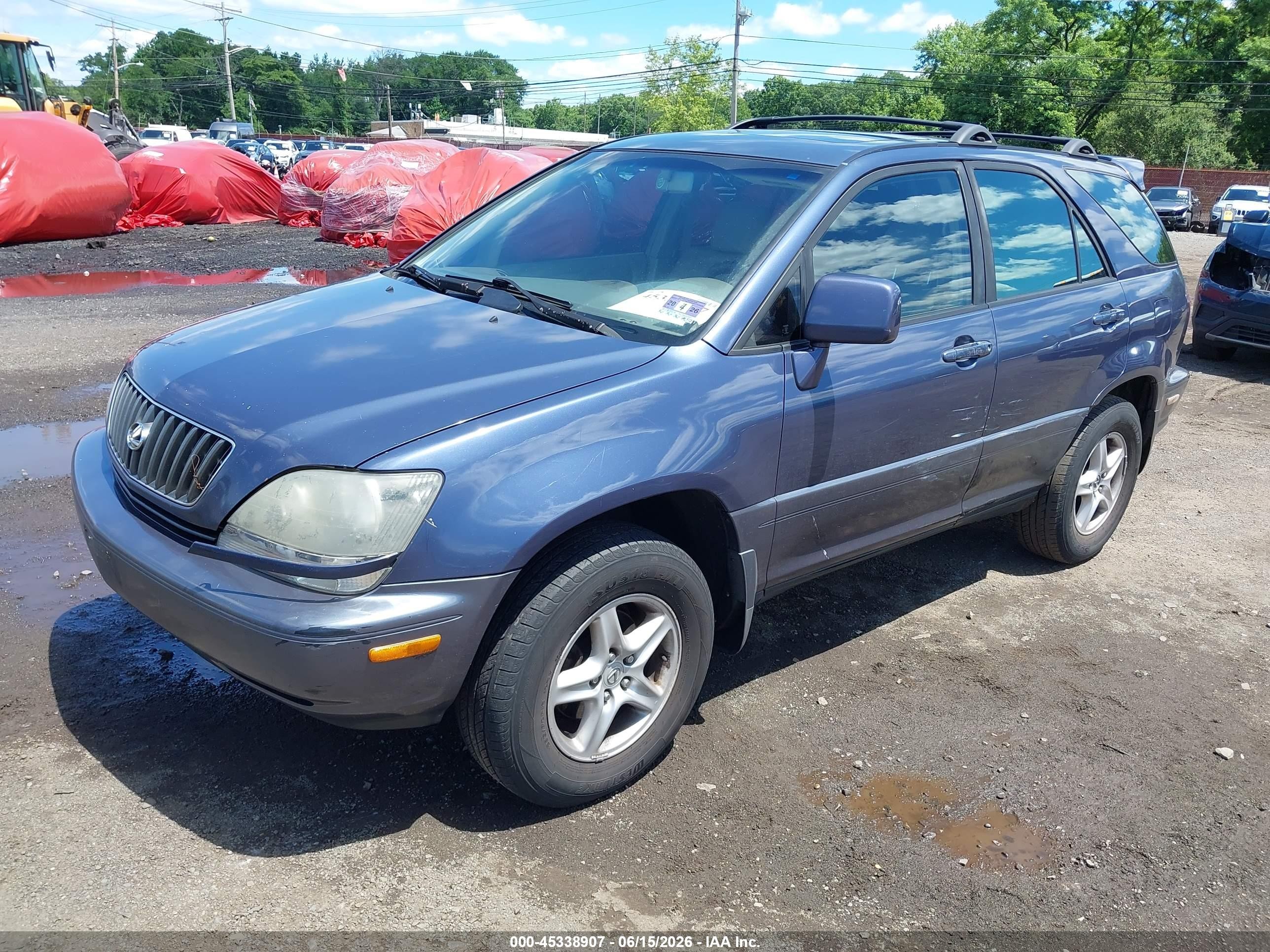 2000 Lexus Rx 300 Dark Blue vin: JT6HF10U5Y0110412