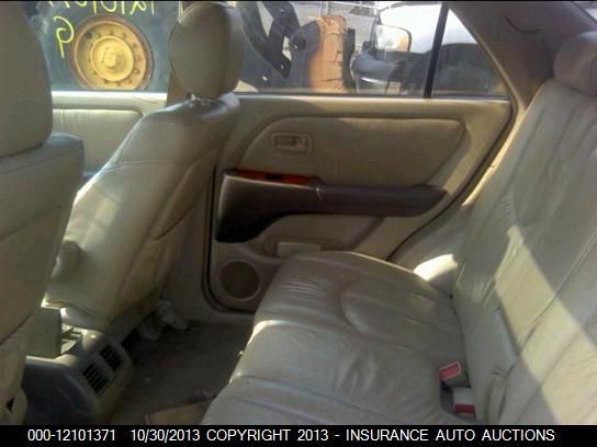 2000 Lexus Rx 300 Awd vin: JT6HF10U5Y0144771