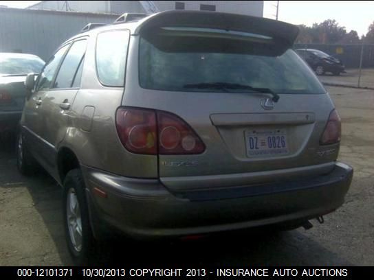2000 Lexus Rx 300 Awd vin: JT6HF10U5Y0144771