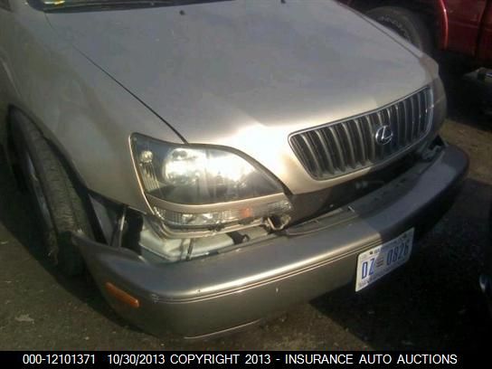 2000 Lexus Rx 300 Awd vin: JT6HF10U5Y0144771