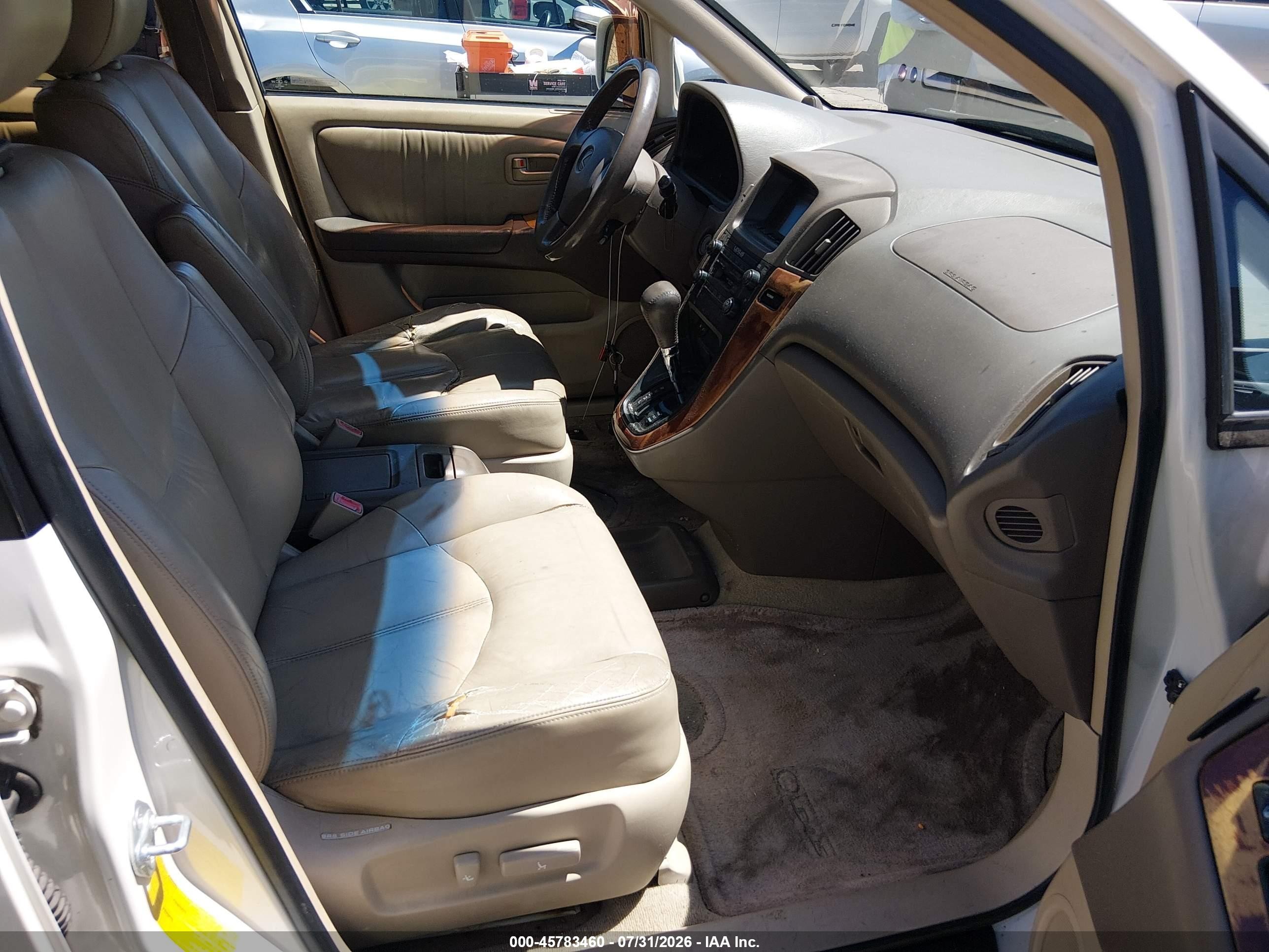 1999 Lexus Rx 300   White vin: JT6HF10U6X0023486