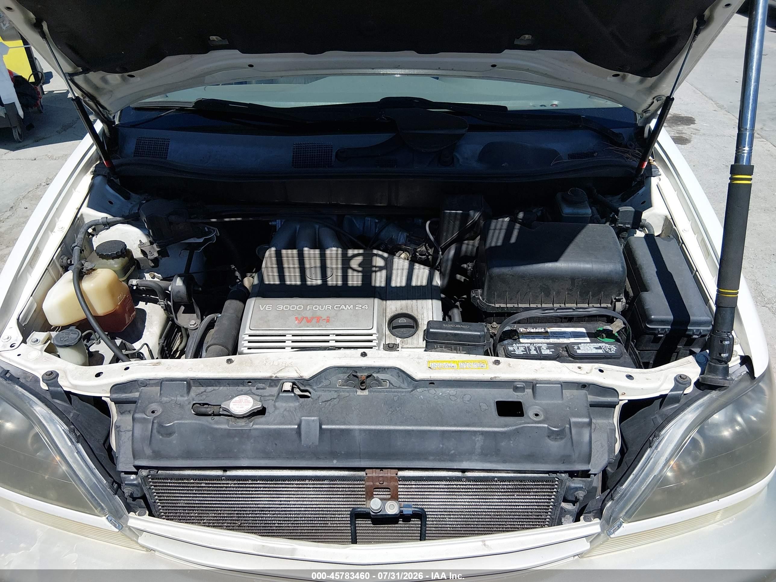 1999 Lexus Rx 300   White vin: JT6HF10U6X0023486