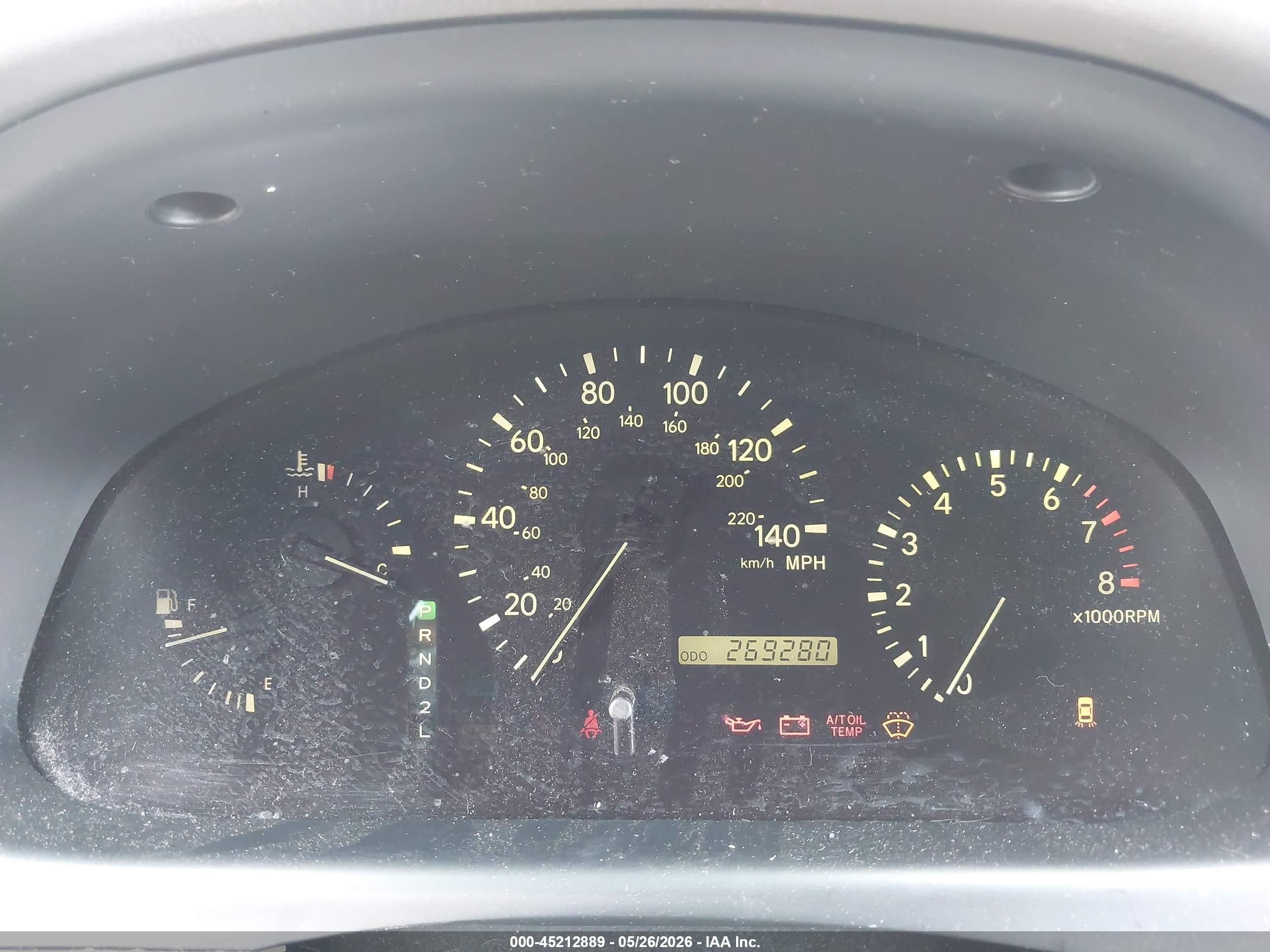 1999 Lexus Rx 300   Green vin: JT6HF10U6X0047089