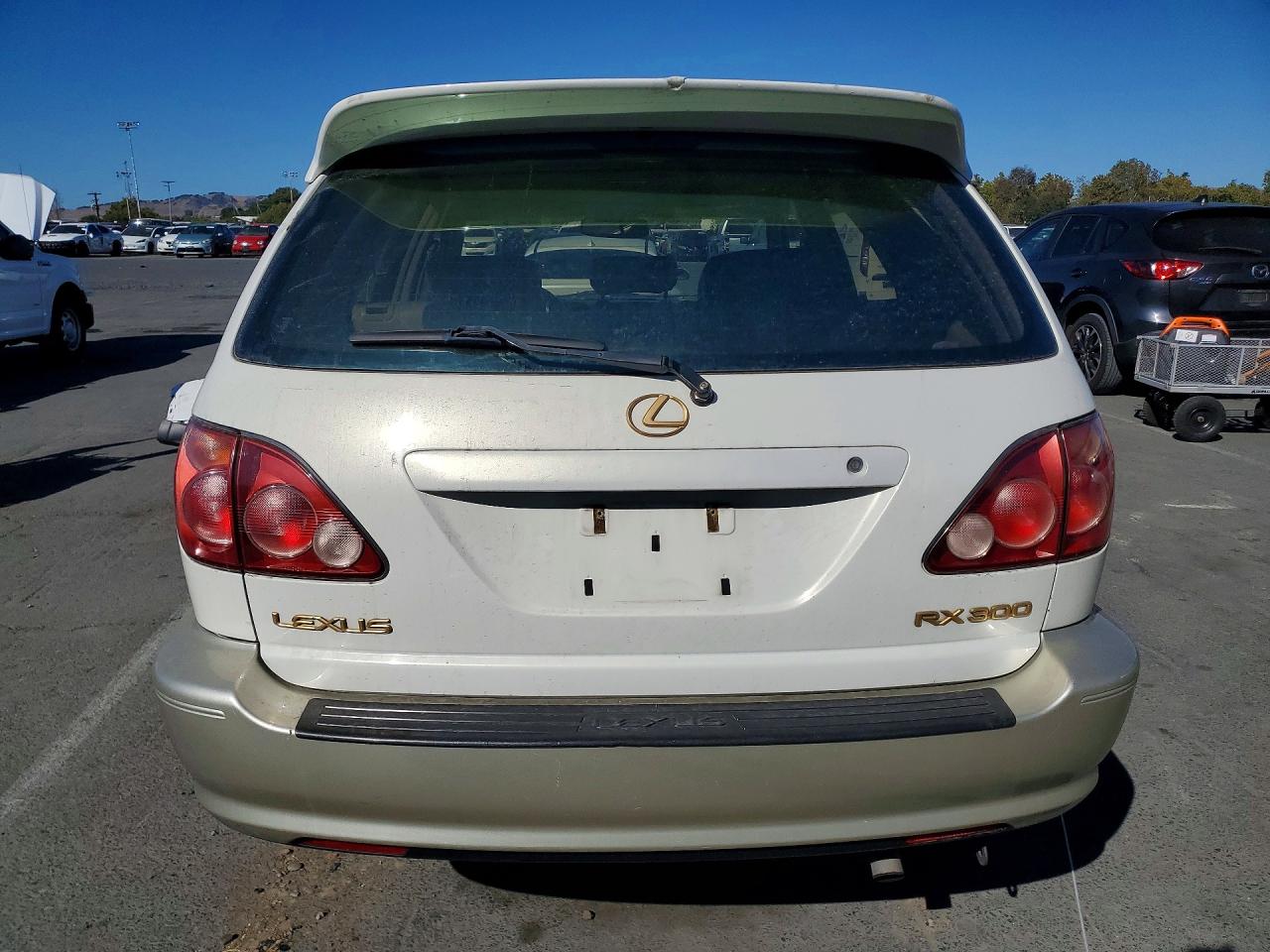 2000 Lexus Rx 300 White vin: JT6HF10U6Y0142320