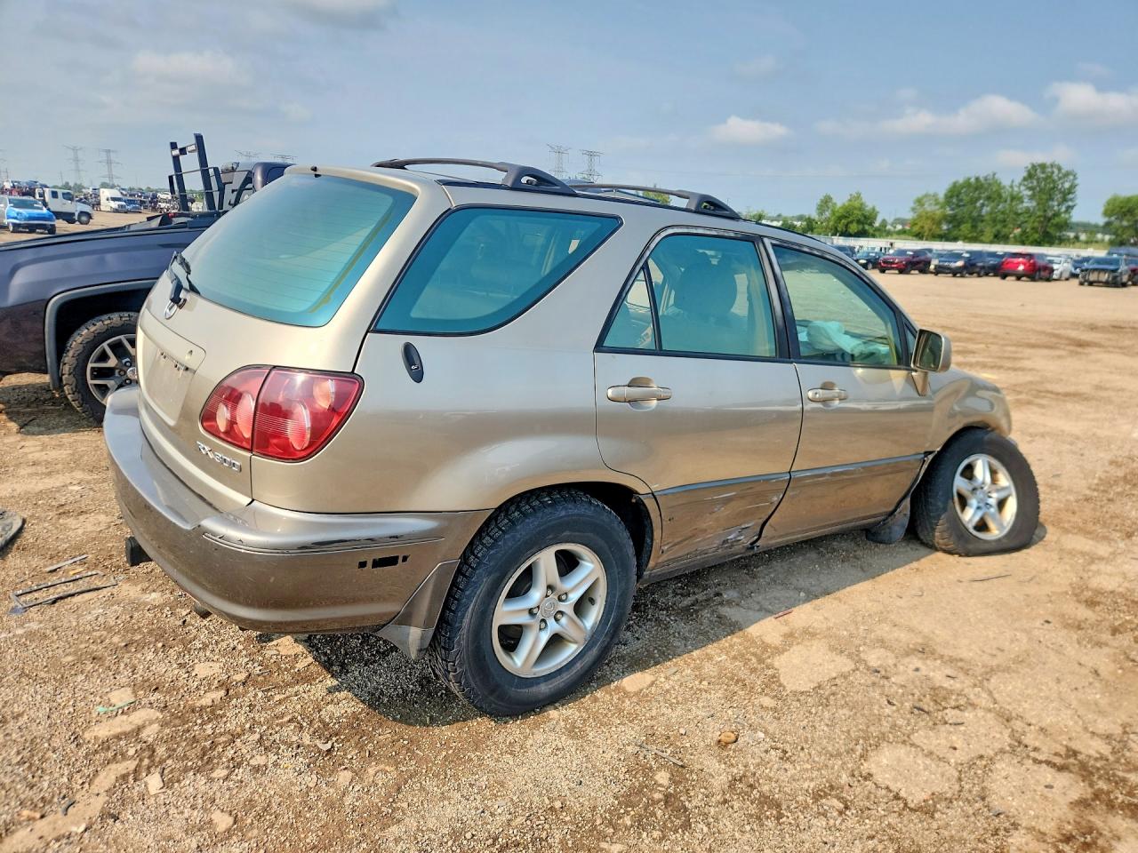 2000 Lexus Rx 300 Beige vin: JT6HF10U7Y0109813