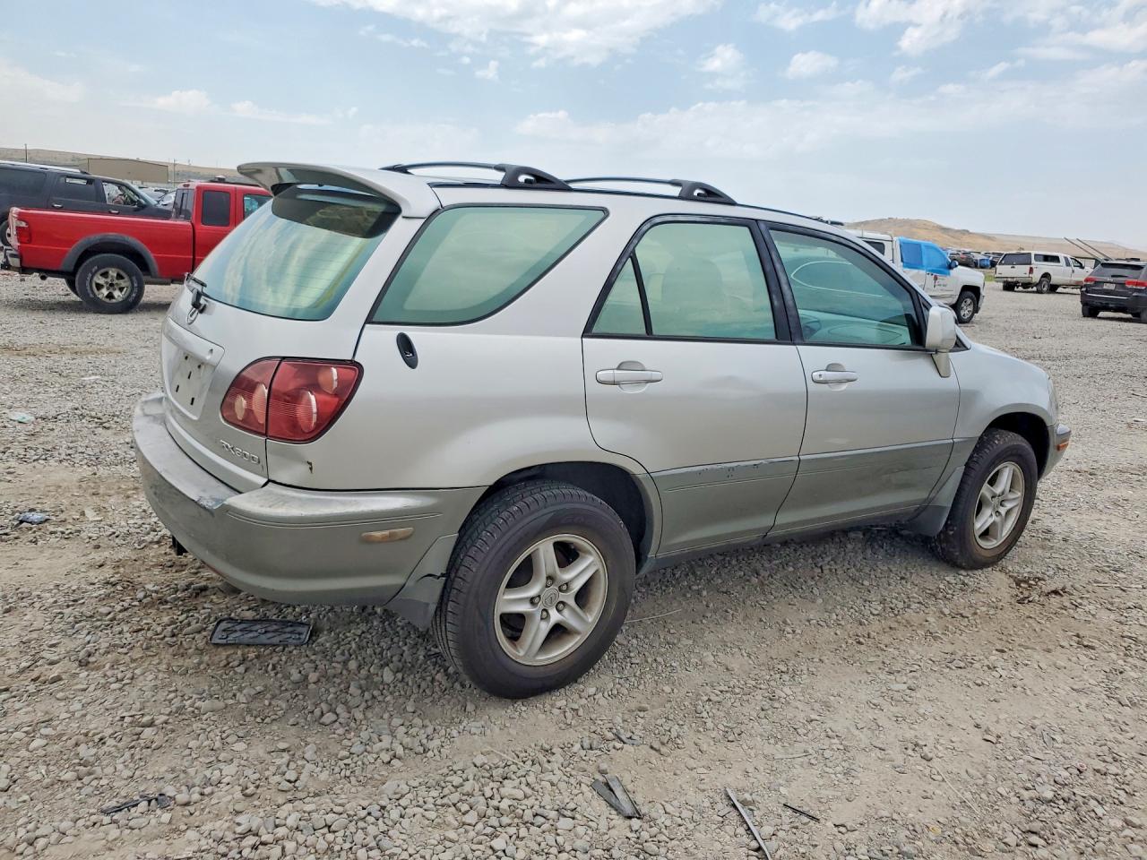 2000 Lexus Rx 300 Silver vin: JT6HF10U7Y0137563