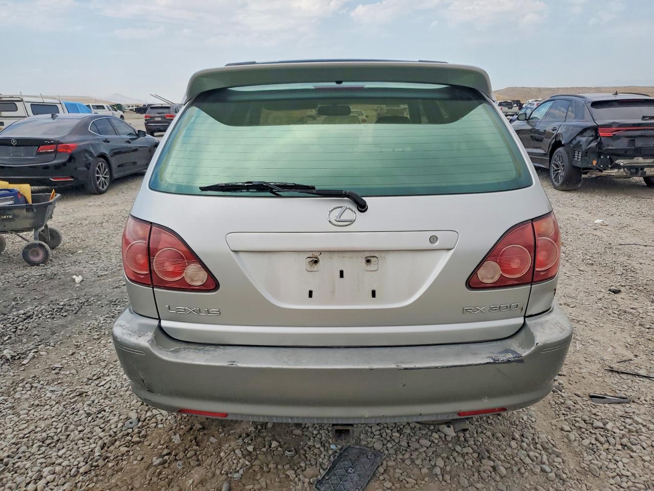 2000 Lexus Rx 300 Silver vin: JT6HF10U7Y0137563