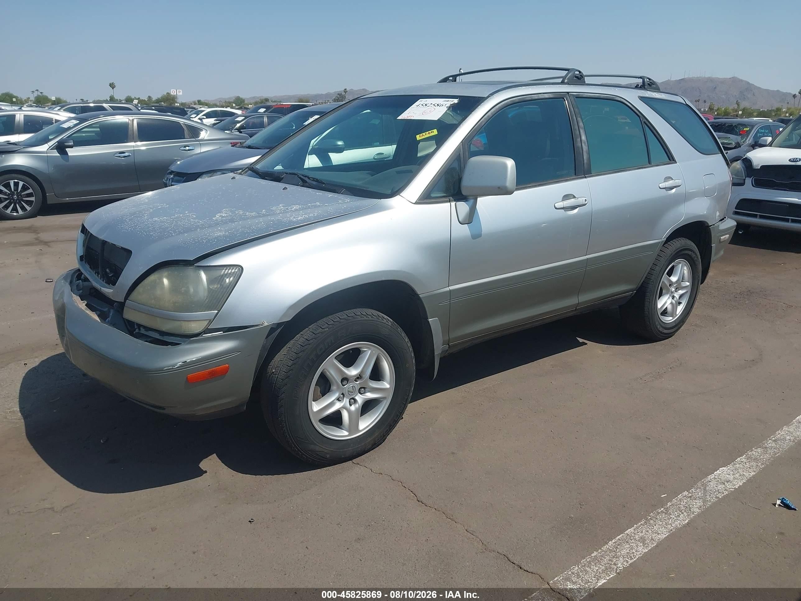 1999 Lexus Rx 300   Gray vin: JT6HF10U8X0070079