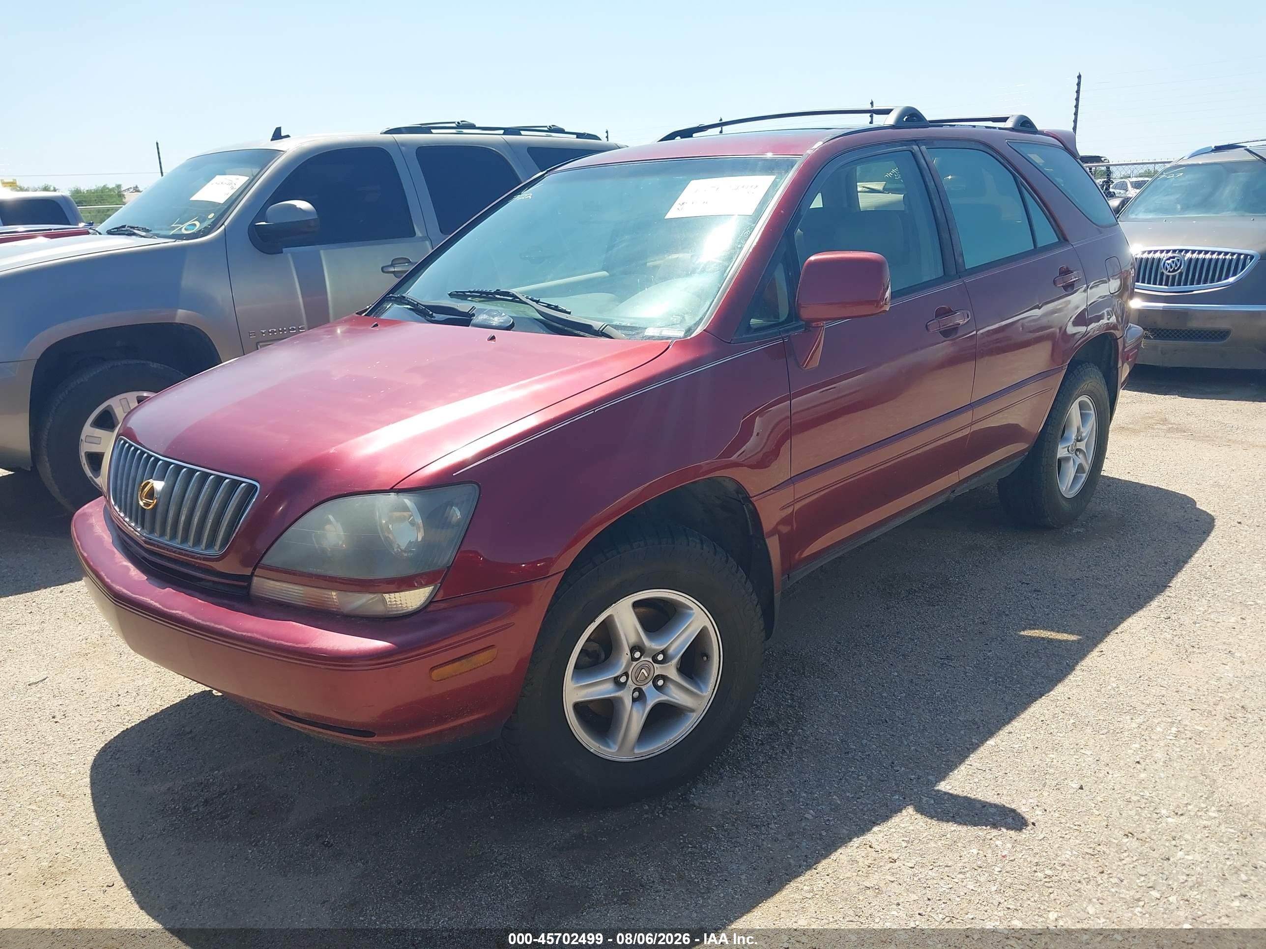2000 Lexus Rx 300   Burgundy vin: JT6HF10U8Y0130413