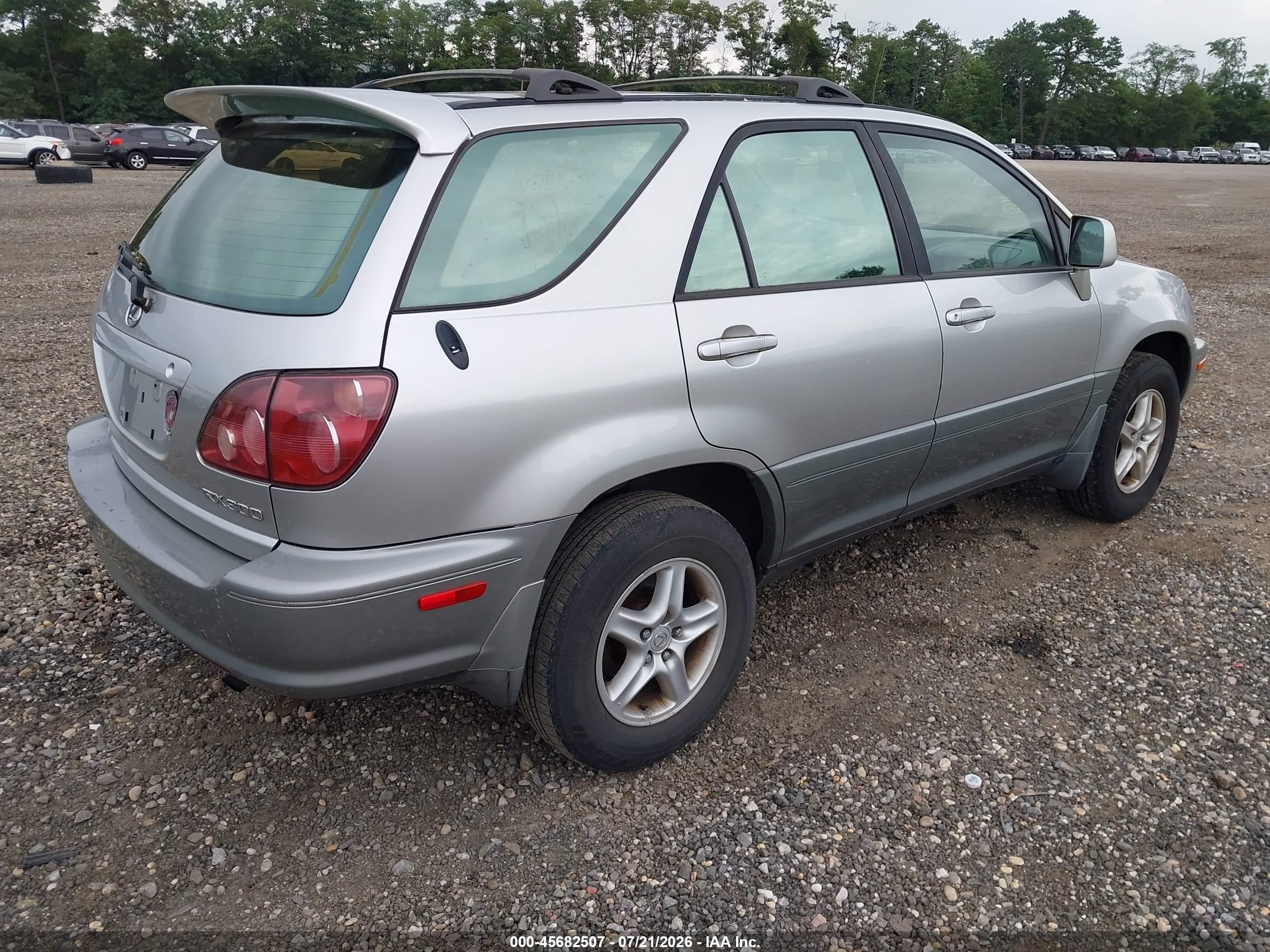 2000 Lexus Rx 300   Серебряный vin: JT6HF10U8Y0160897