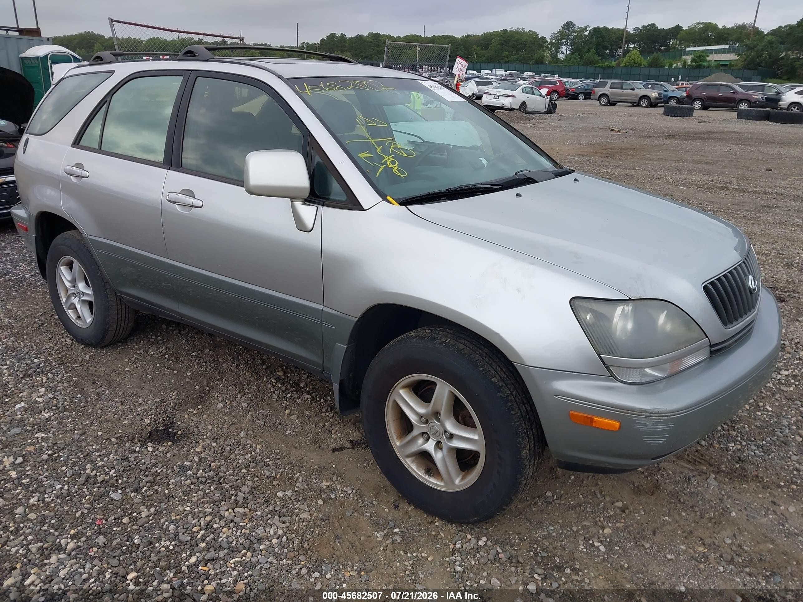 2000 Lexus Rx 300   Серебряный vin: JT6HF10U8Y0160897