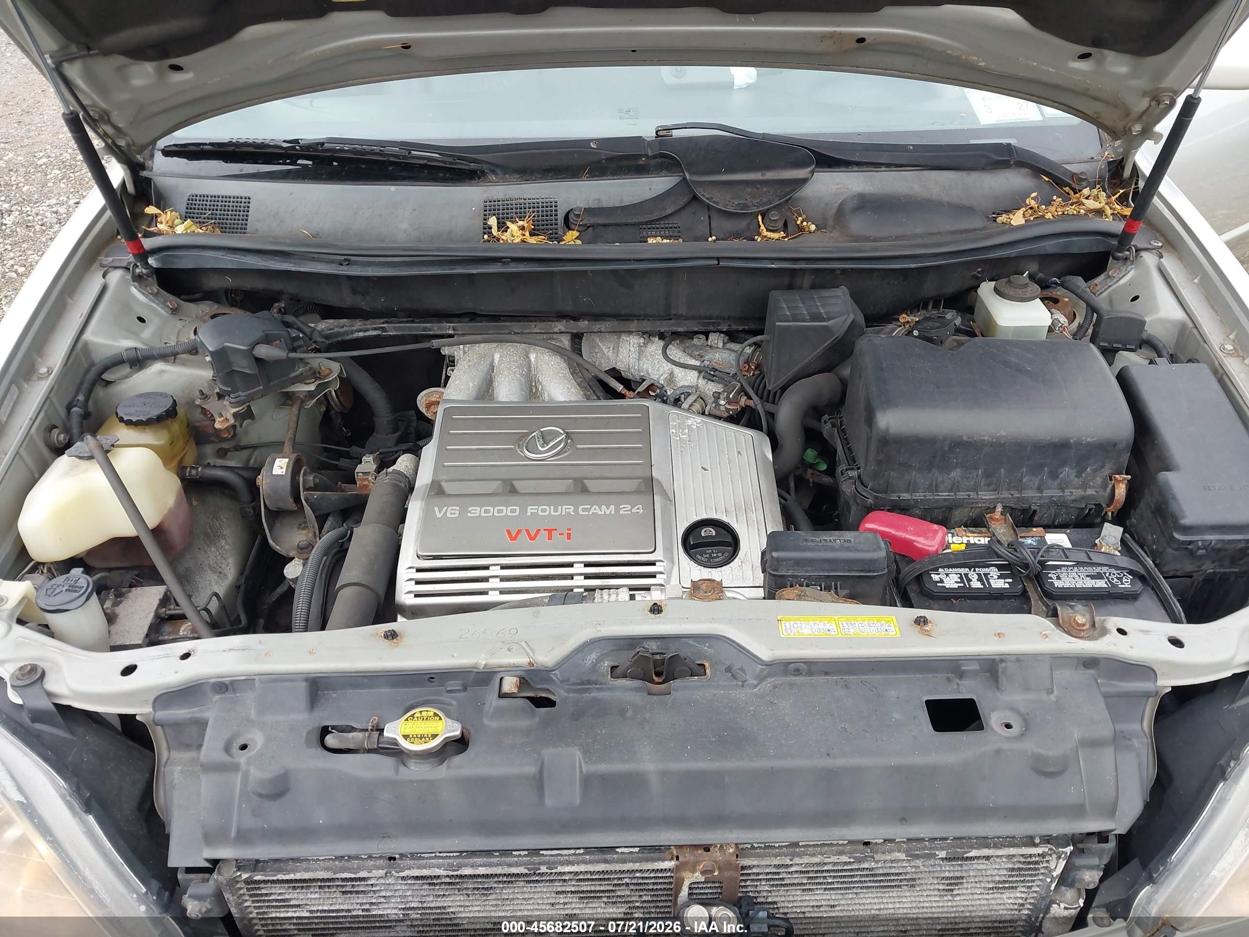 2000 Lexus Rx 300   Серебряный vin: JT6HF10U8Y0160897