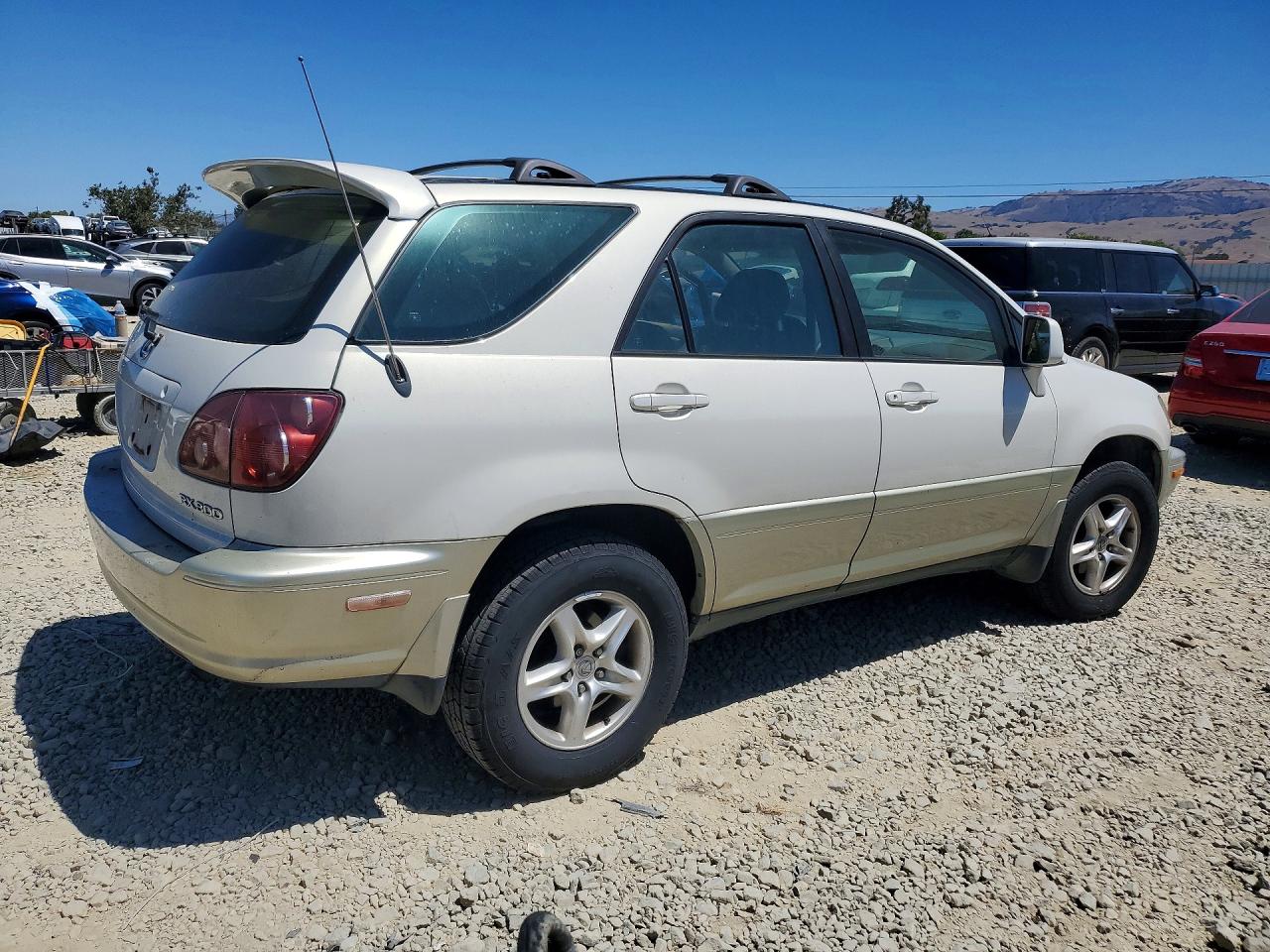 2000 Lexus Rx 300 White vin: JT6HF10U9Y0097597