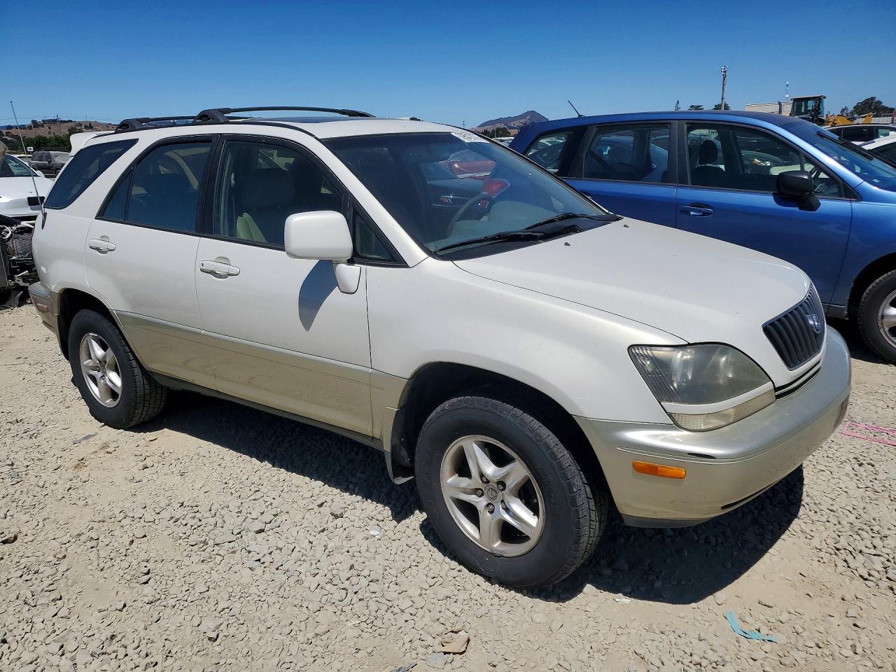 2000 Lexus Rx 300 White vin: JT6HF10U9Y0097597