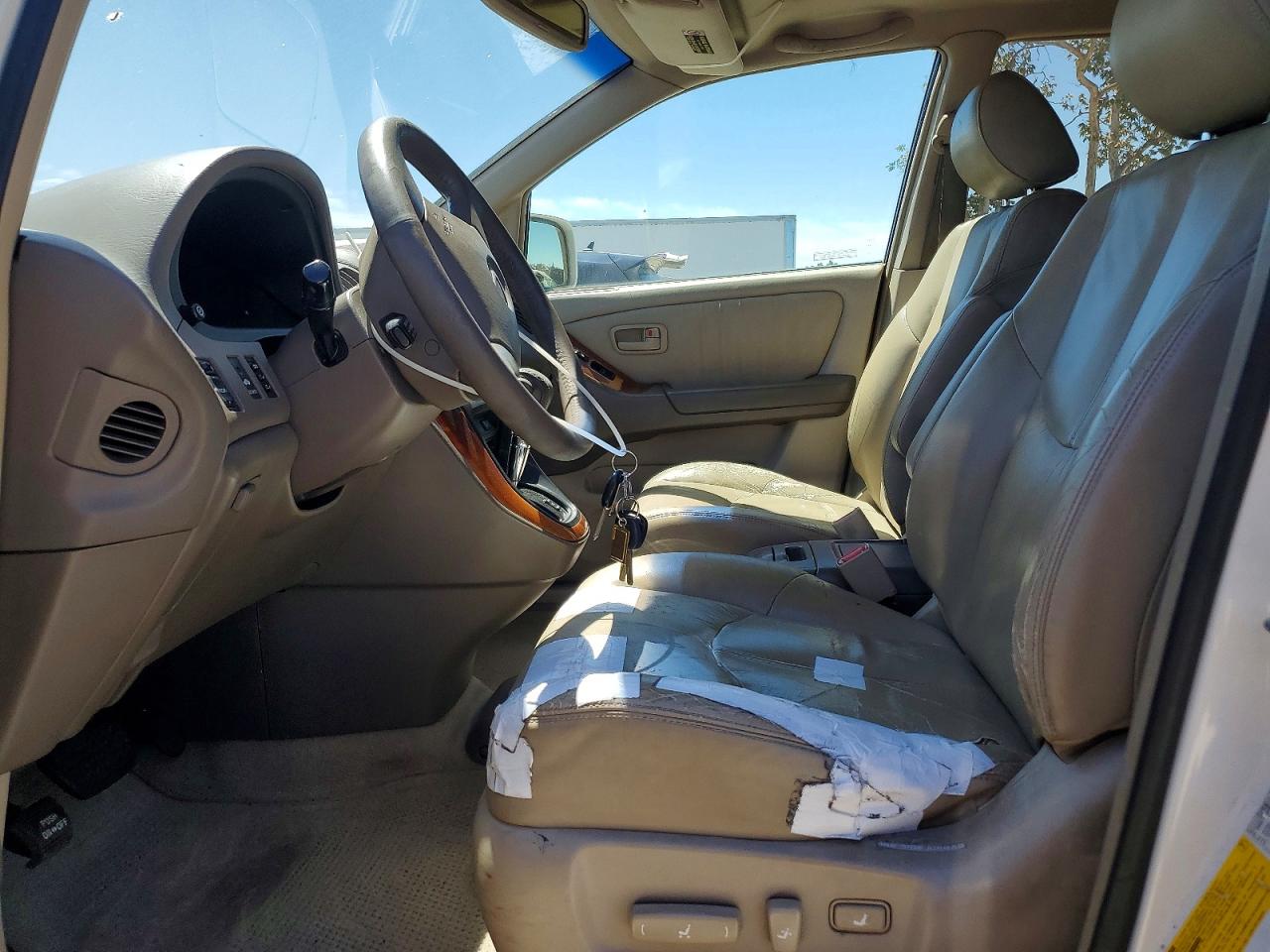 2000 Lexus Rx 300 White vin: JT6HF10U9Y0097597