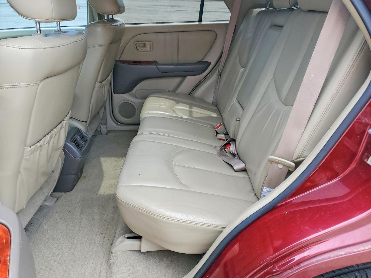2000 Lexus Rx 300 Red vin: JT6HF10U9Y0156664