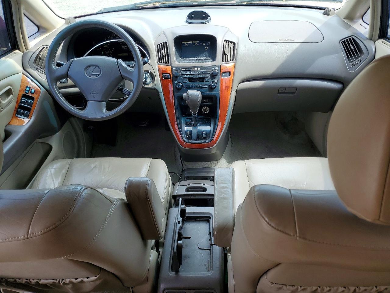 2000 Lexus Rx 300 Red vin: JT6HF10U9Y0156664