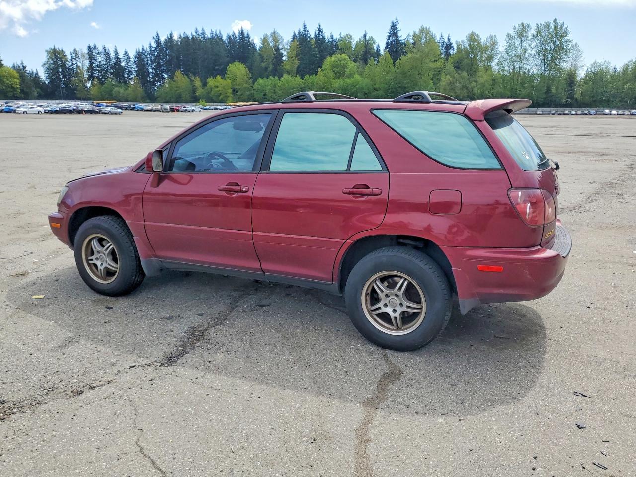 2000 Lexus Rx 300 Red vin: JT6HF10U9Y0156664