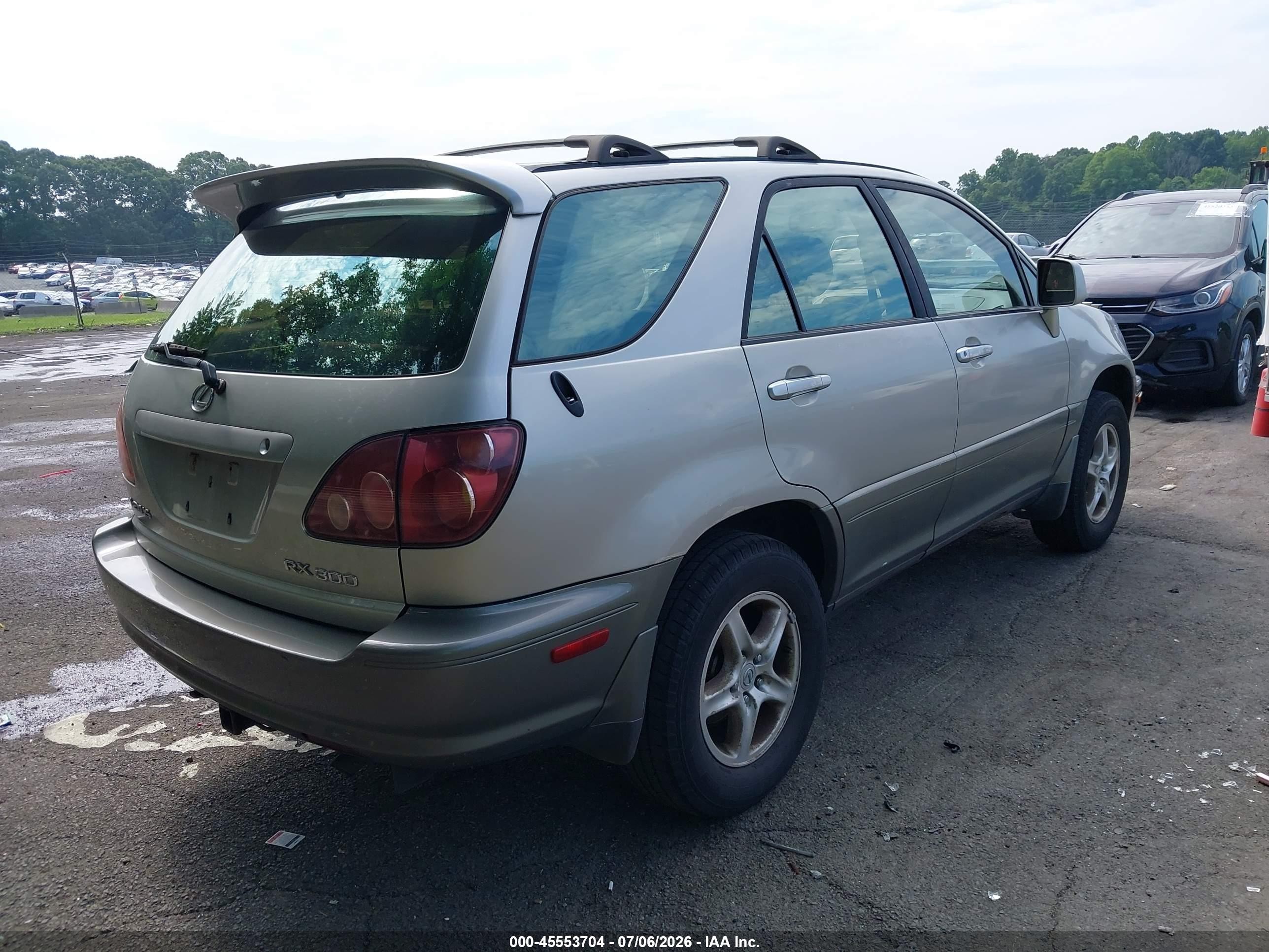 2000 Lexus Rx 300   Gray vin: JT6HF10UXY0142000