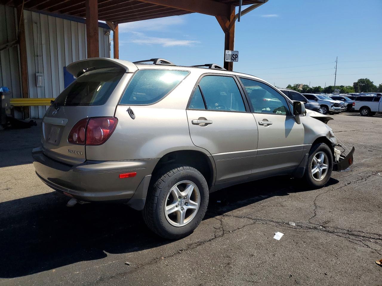 2000 Lexus Rx 300 Золотой vin: JT6HF10UXY0157175