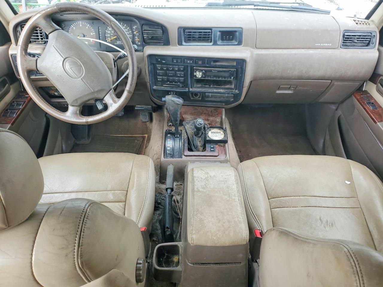 1997 Lexus Lx 450 Base White vin: JT6HJ88J0V0173852