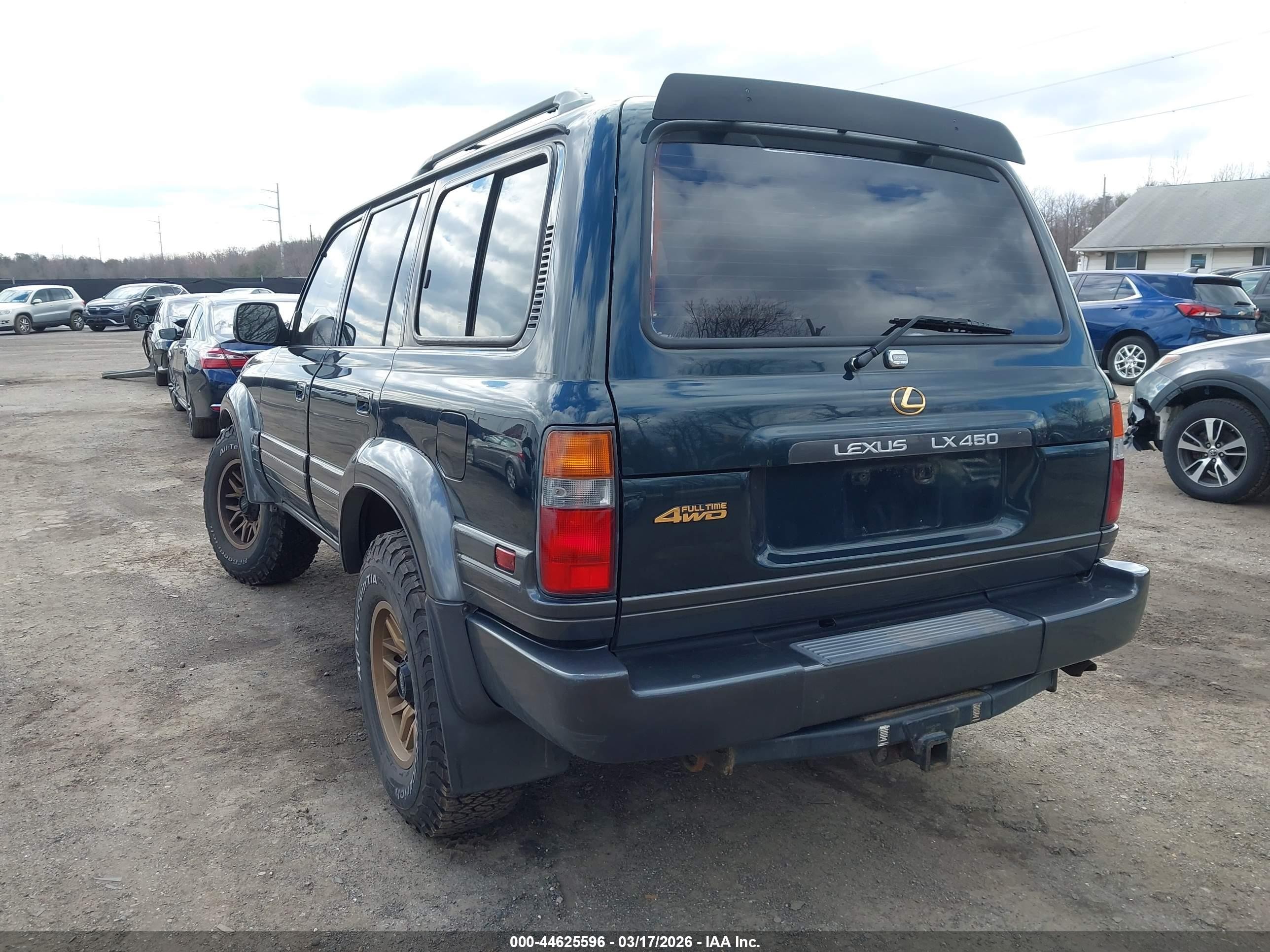 1996 Lexus Lx 450 Green vin: JT6HJ88J2T0129381