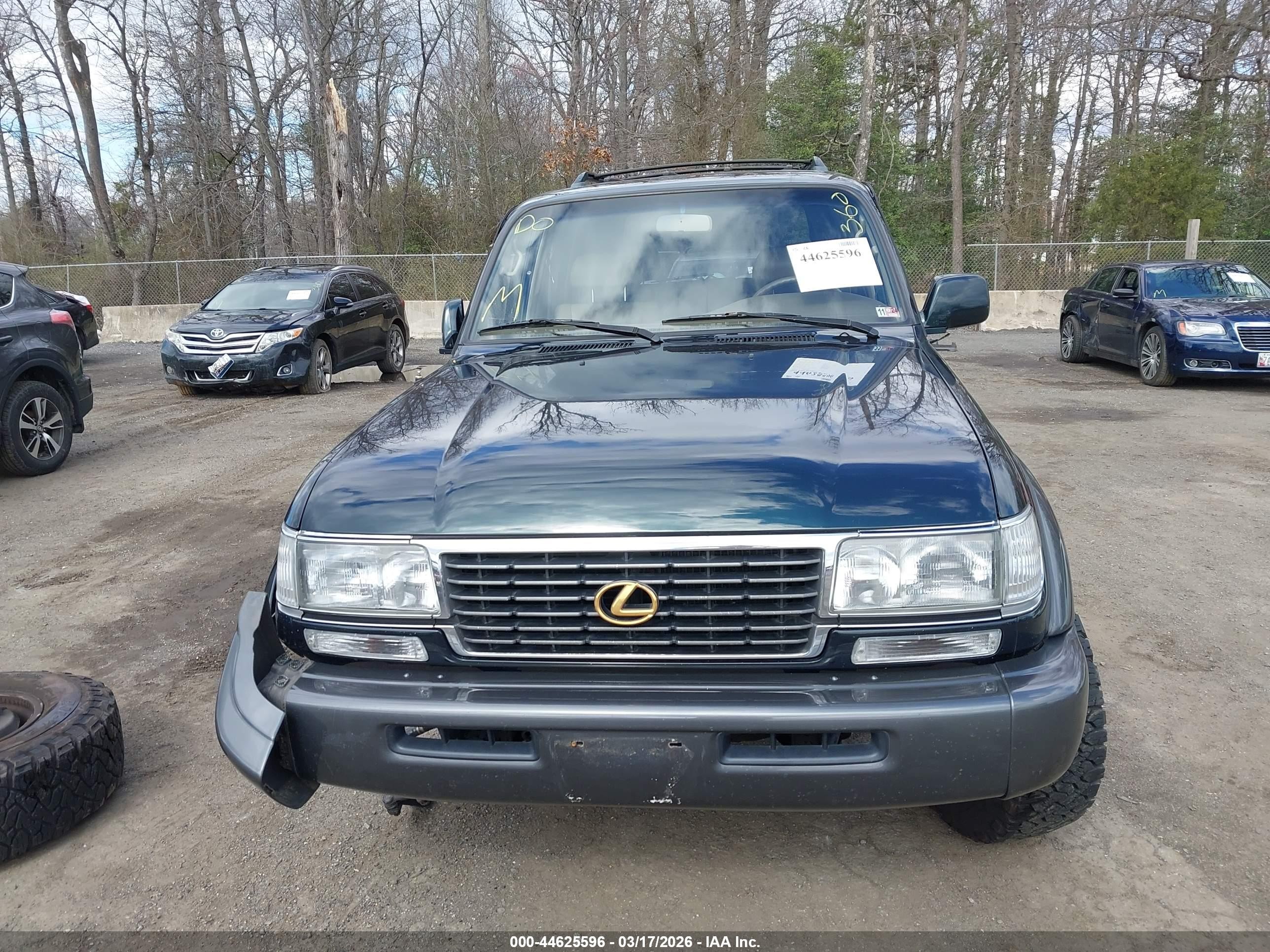 1996 Lexus Lx 450 Green vin: JT6HJ88J2T0129381