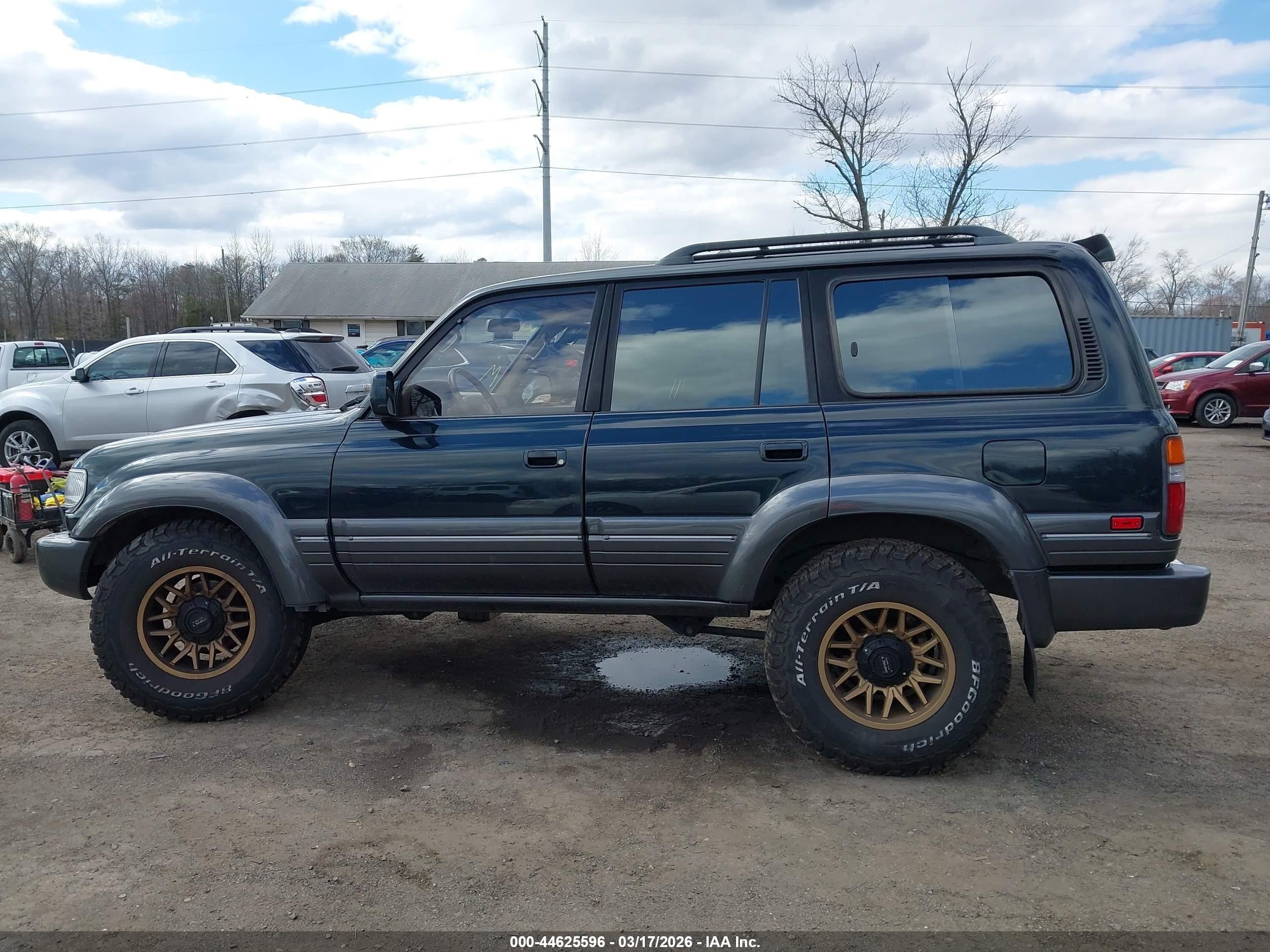1996 Lexus Lx 450 Green vin: JT6HJ88J2T0129381