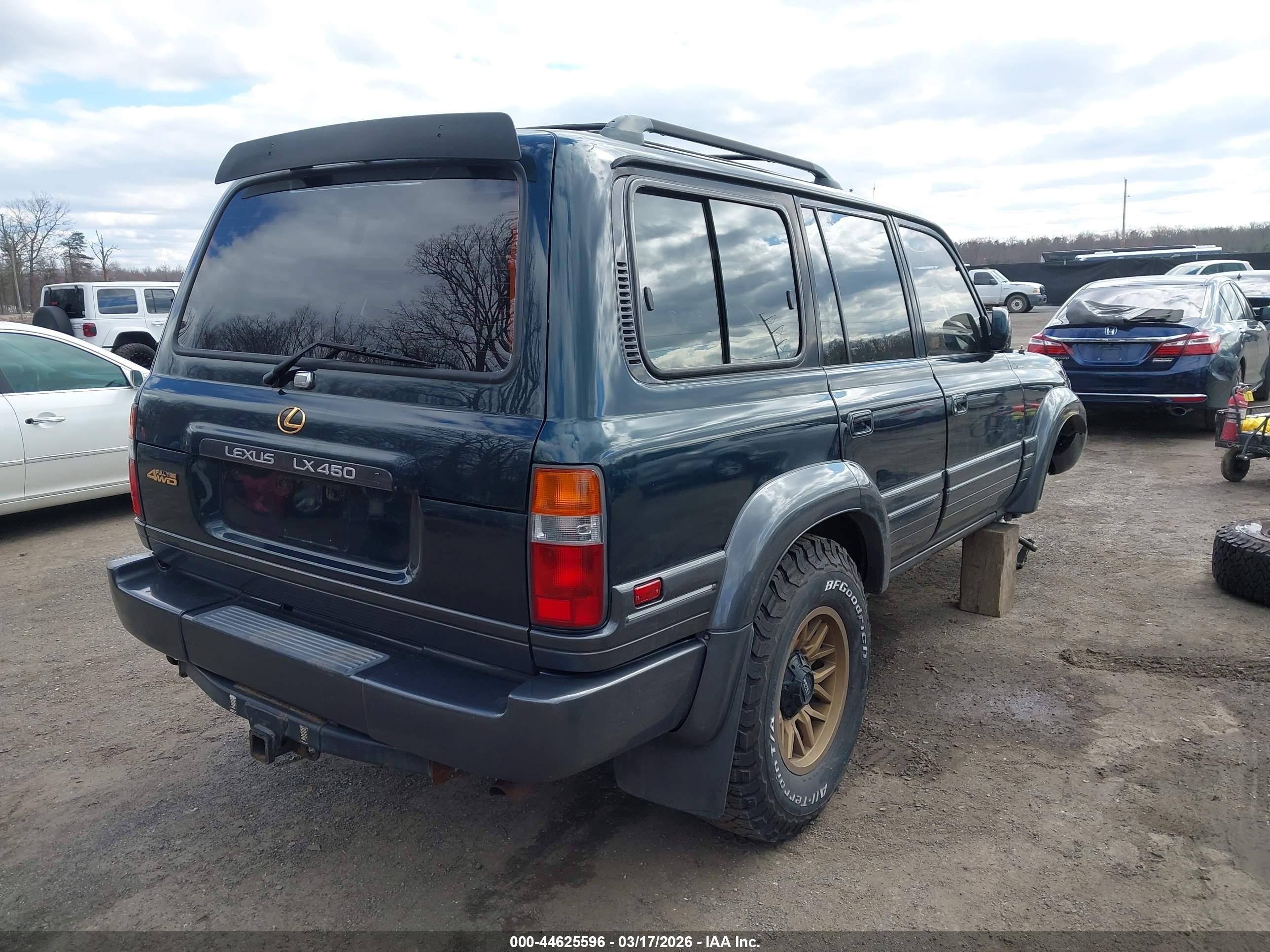 1996 Lexus Lx 450 Green vin: JT6HJ88J2T0129381