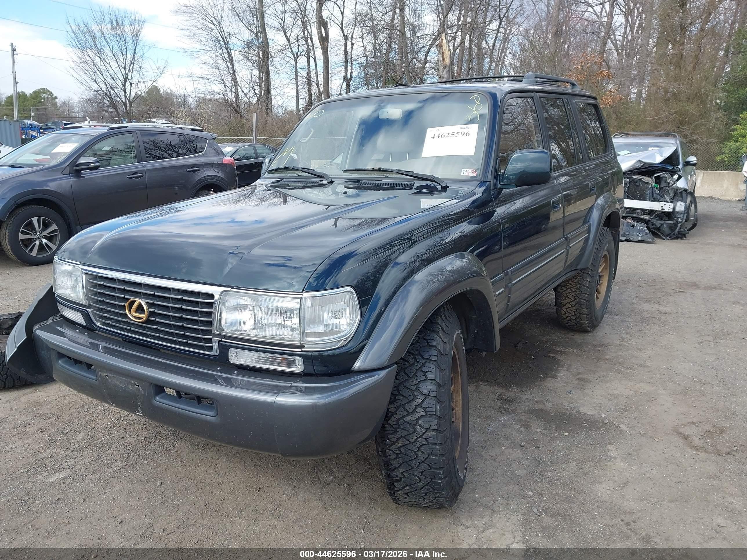 1996 Lexus Lx 450 Green vin: JT6HJ88J2T0129381