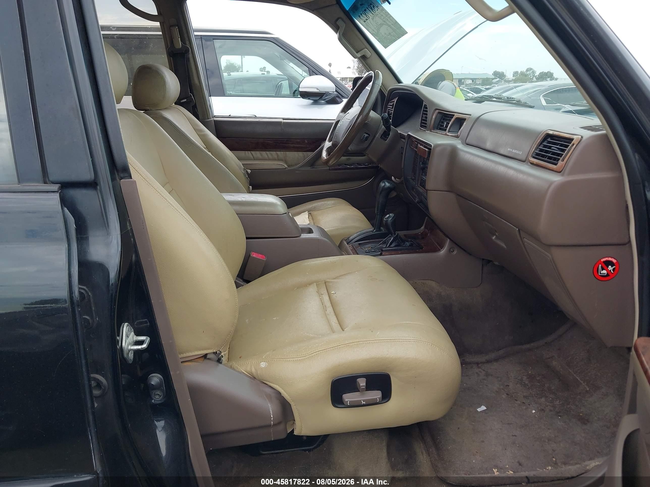 1996 Lexus Lx 450 Black vin: JT6HJ88J2T0133964