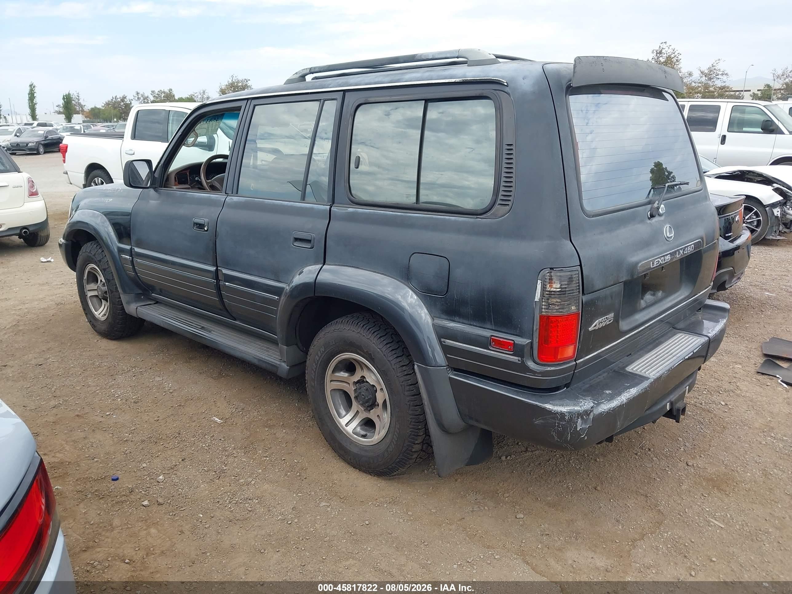 1996 Lexus Lx 450 Black vin: JT6HJ88J2T0133964