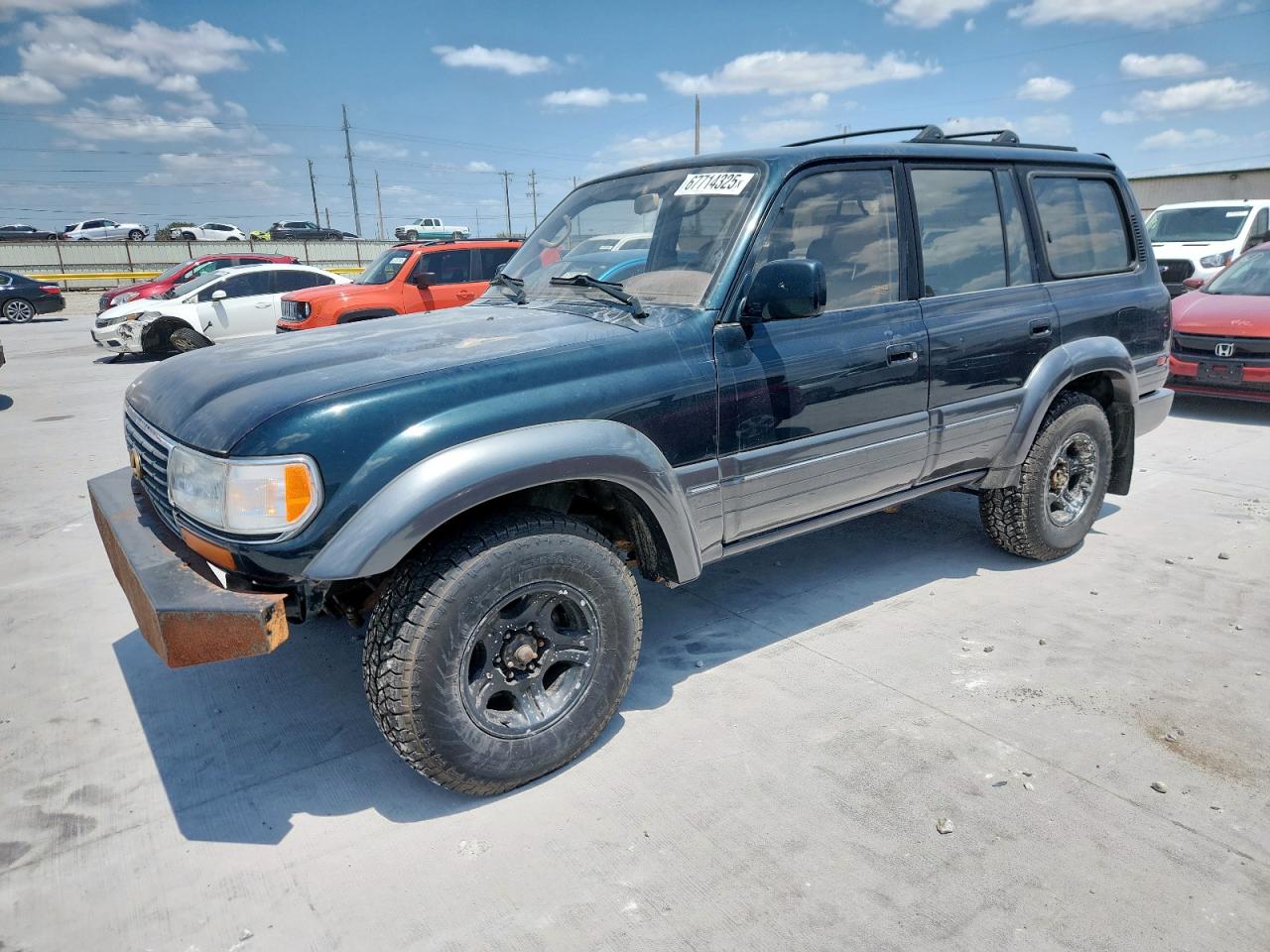 1997 Lexus Lx 450 Black vin: JT6HJ88J5V0166864