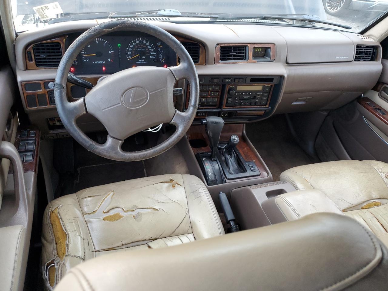 1996 Lexus Lx 450 Black vin: JT6HJ88J7T0141624