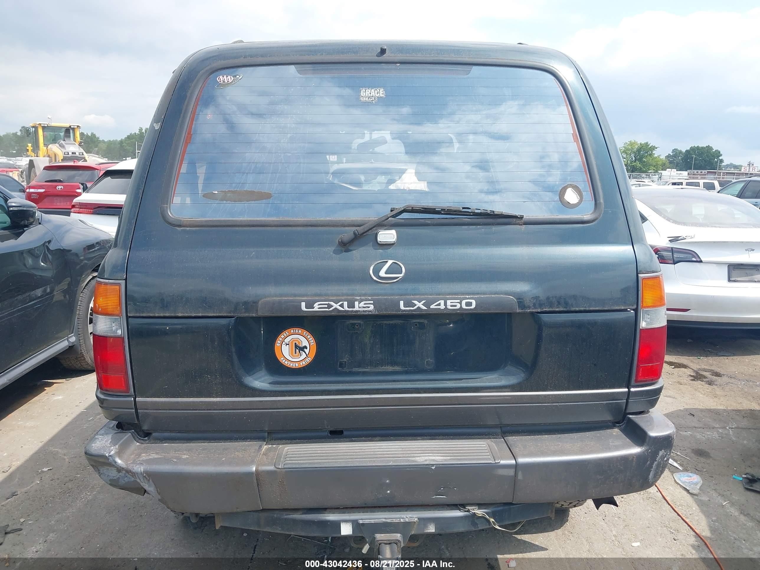 1997 Lexus Lx 450   Blue vin: JT6HJ88JXV0165712