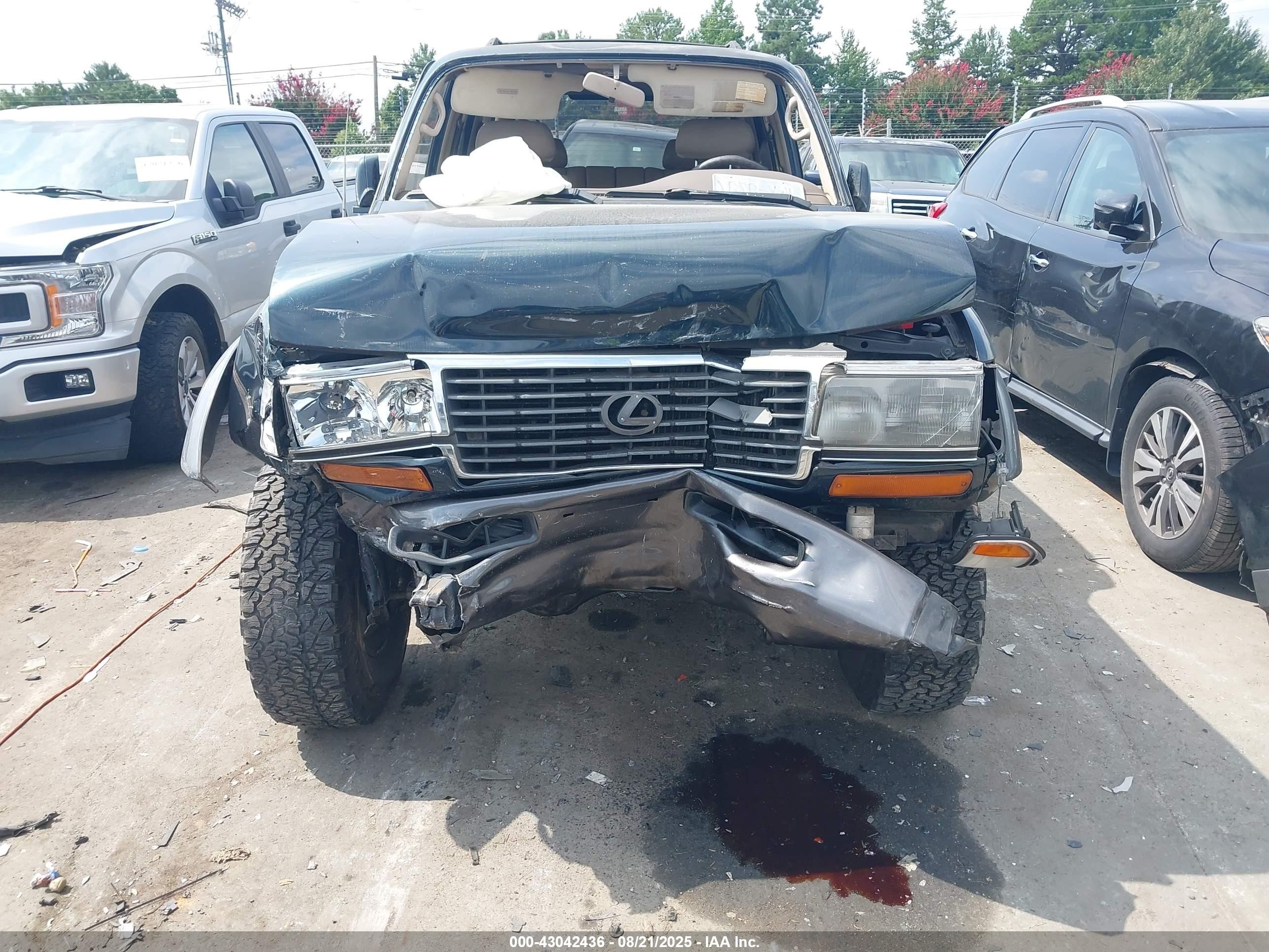 1997 Lexus Lx 450   Blue vin: JT6HJ88JXV0165712