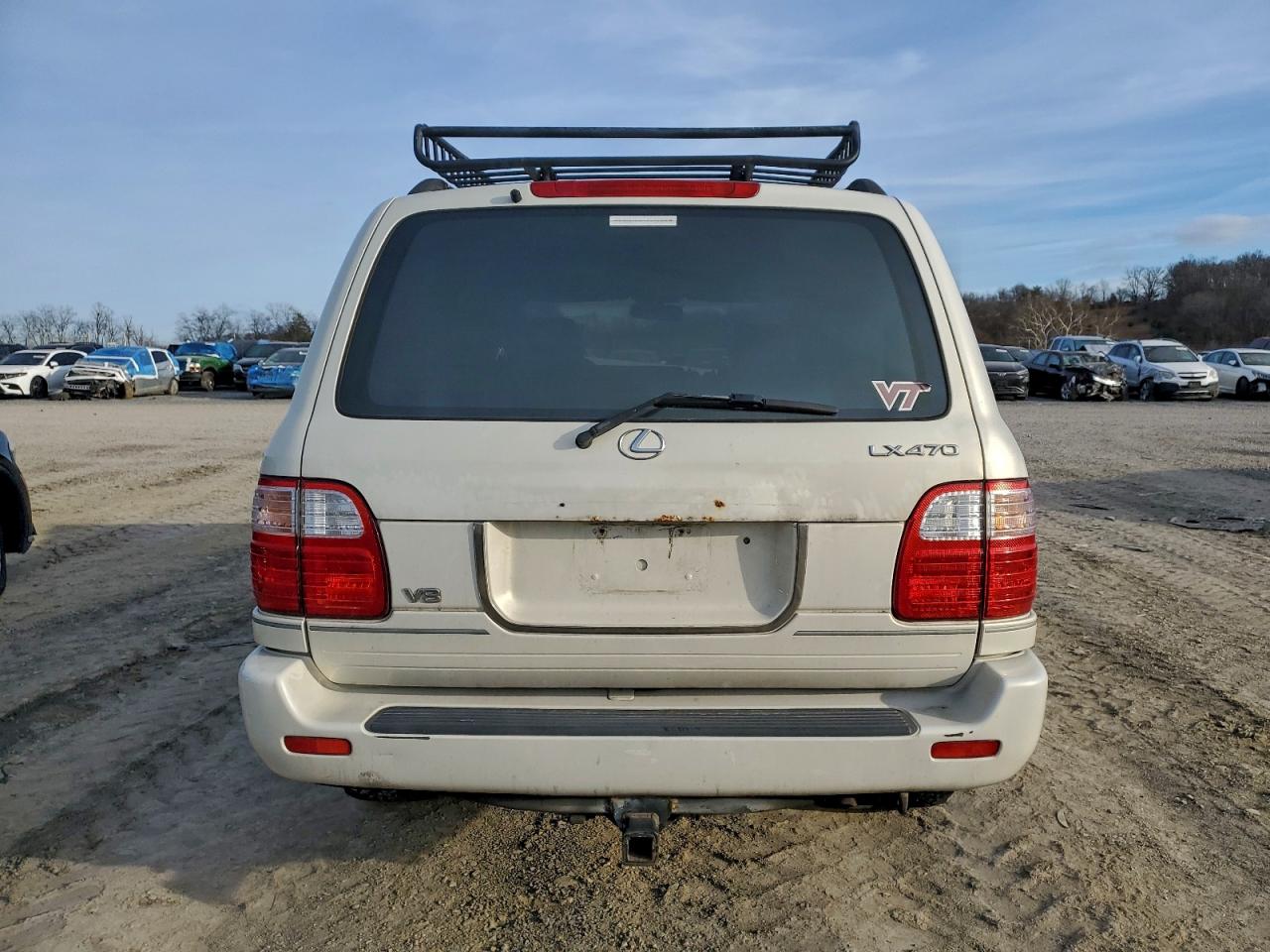 2000 Lexus Lx 470 Cream vin: JT6HT00W0Y0080756