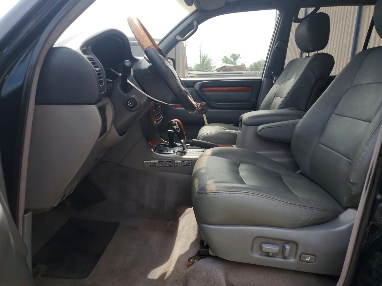 2000 Lexus Lx 470 Black vin: JT6HT00W0Y0125193
