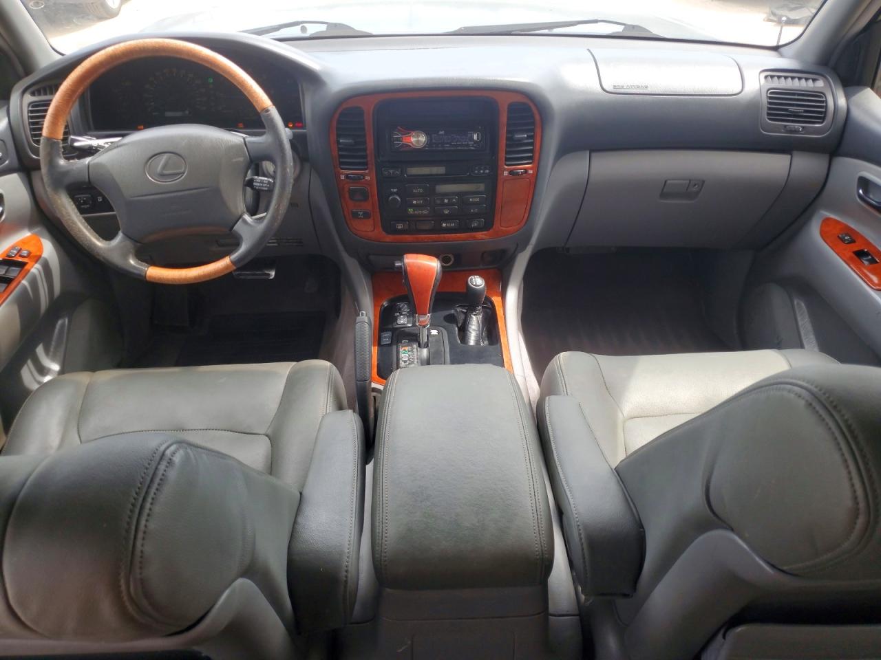 2000 Lexus Lx 470 Black vin: JT6HT00W0Y0125193
