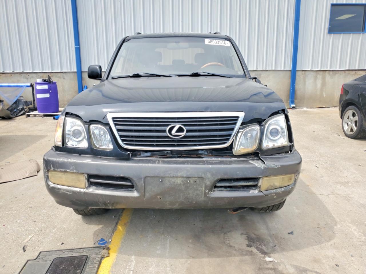 2000 Lexus Lx 470 Black vin: JT6HT00W0Y0125193