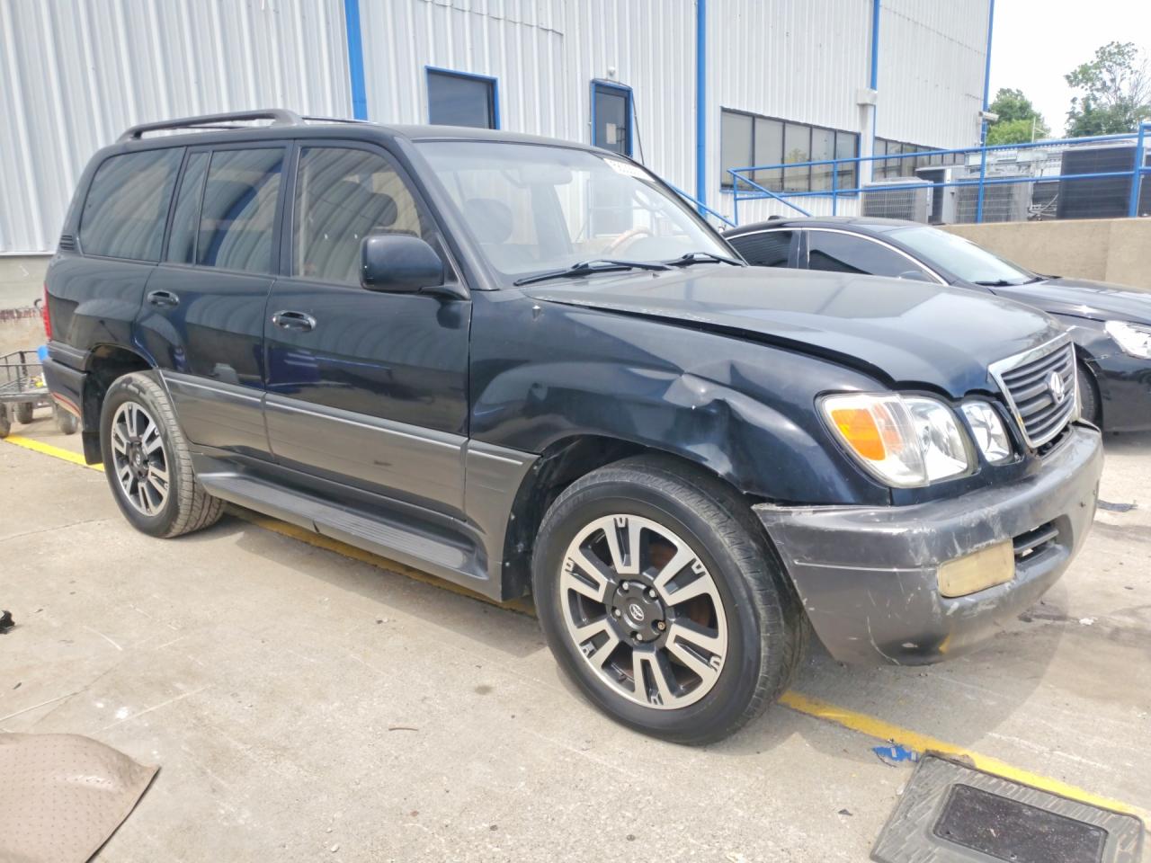 2000 Lexus Lx 470 Black vin: JT6HT00W0Y0125193