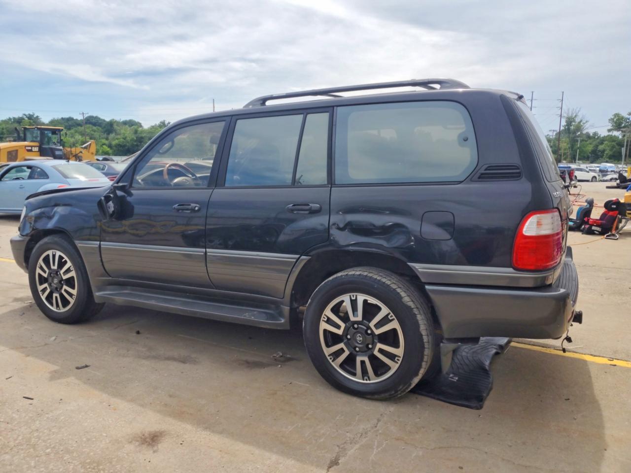 2000 Lexus Lx 470 Black vin: JT6HT00W0Y0125193